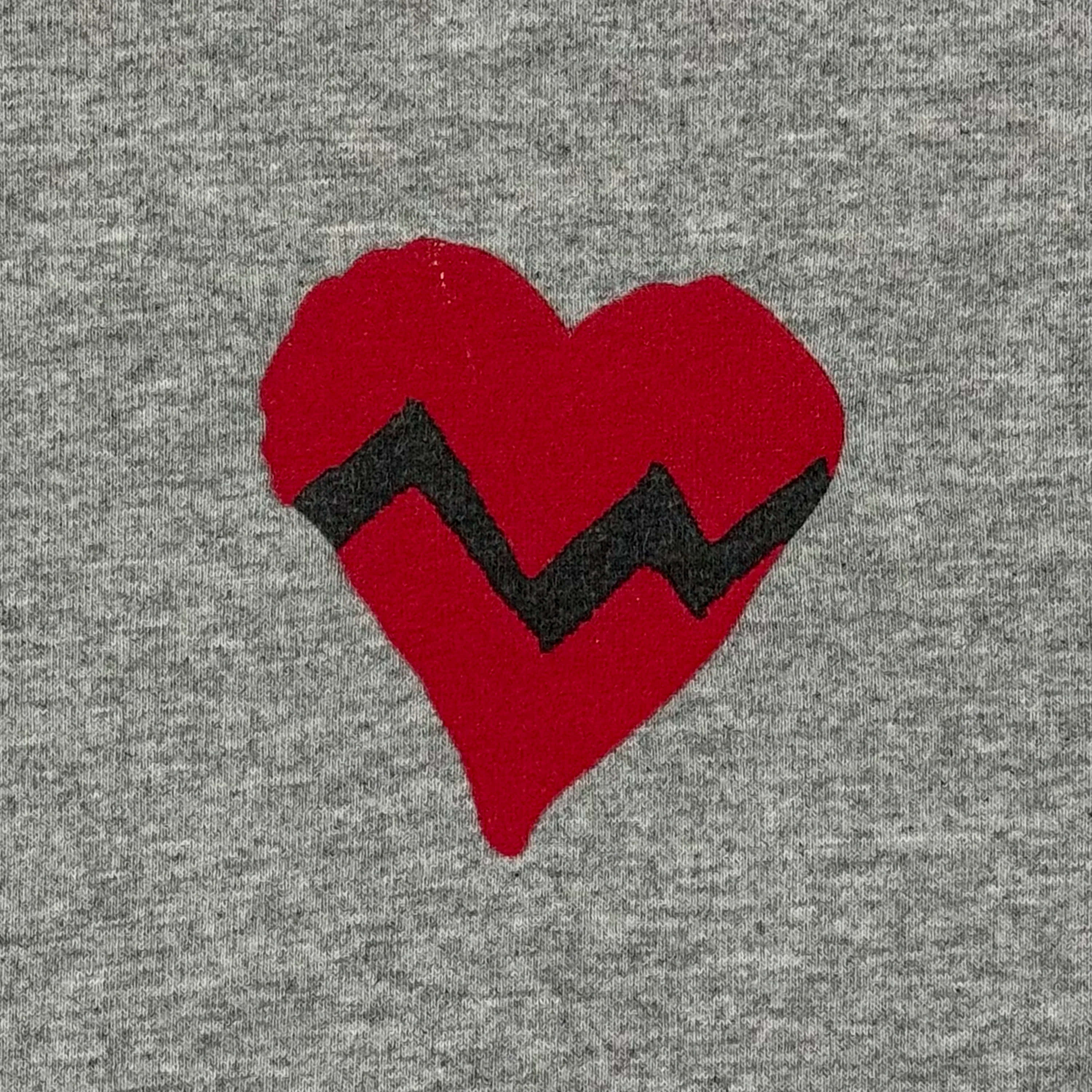 808’s & Heartbreak 2008 Logo Tee In Heather Grey - Image 2