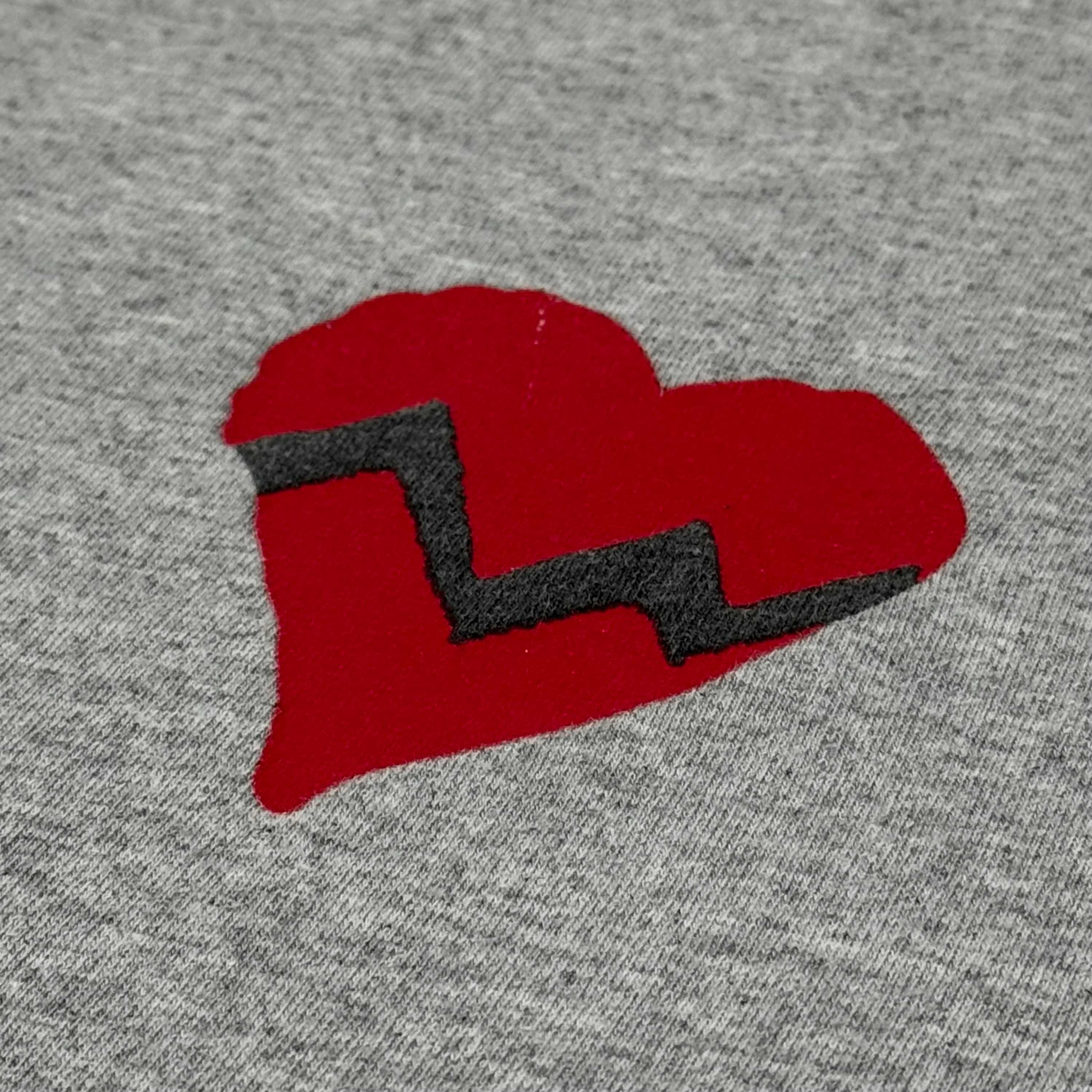 808’s & Heartbreak 2008 Logo Tee In Heather Grey - Image 3