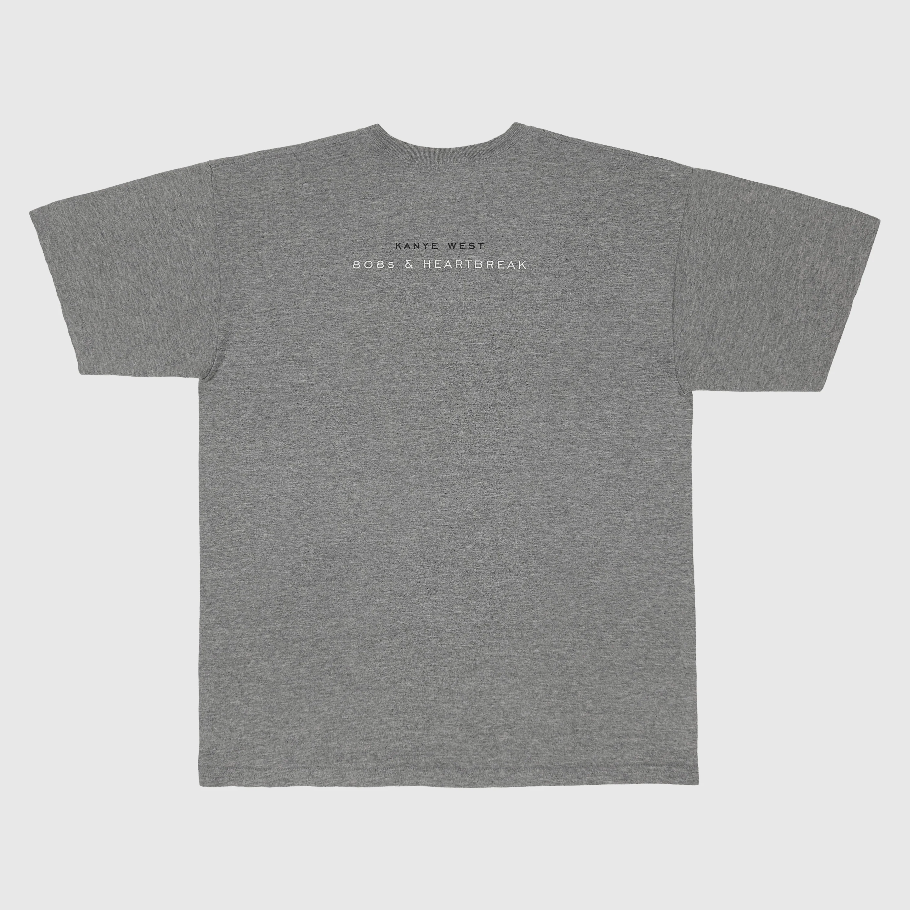 808’s & Heartbreak 2008 Logo Tee In Heather Grey - Image 4