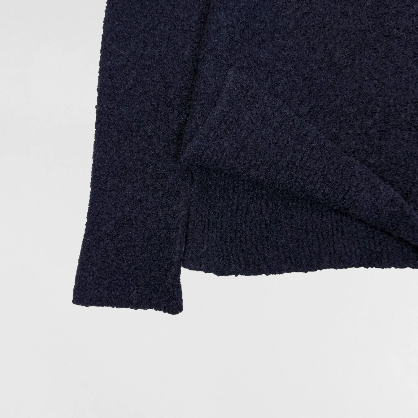 APC Kanye 2014 Oversized Airport Knit Sweater In Navy - Image 4