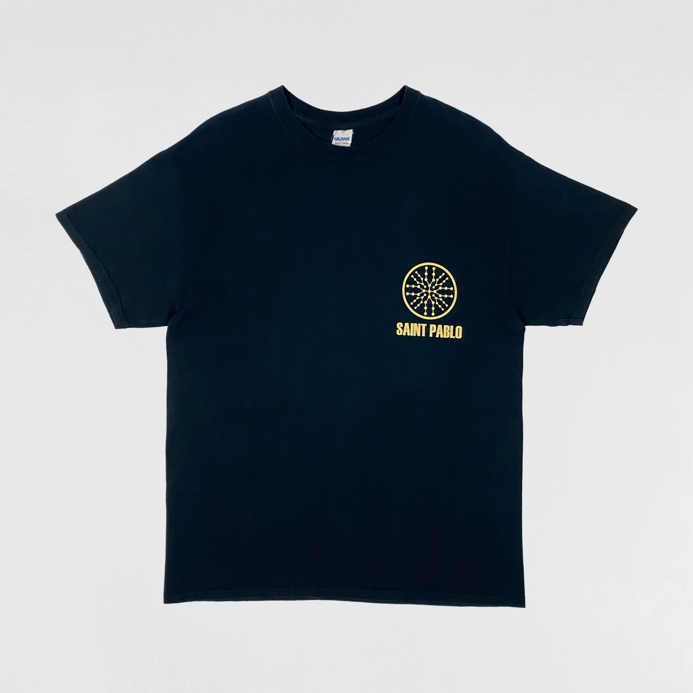 The Life of Pablo 2016 Saint Pablo Logo Tee In Black - Image 4