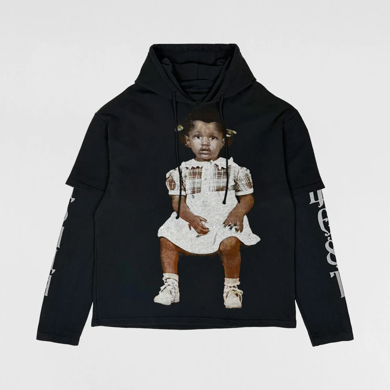 Donda 2021 Unreleased Portrait Double Sleeved Hoodie