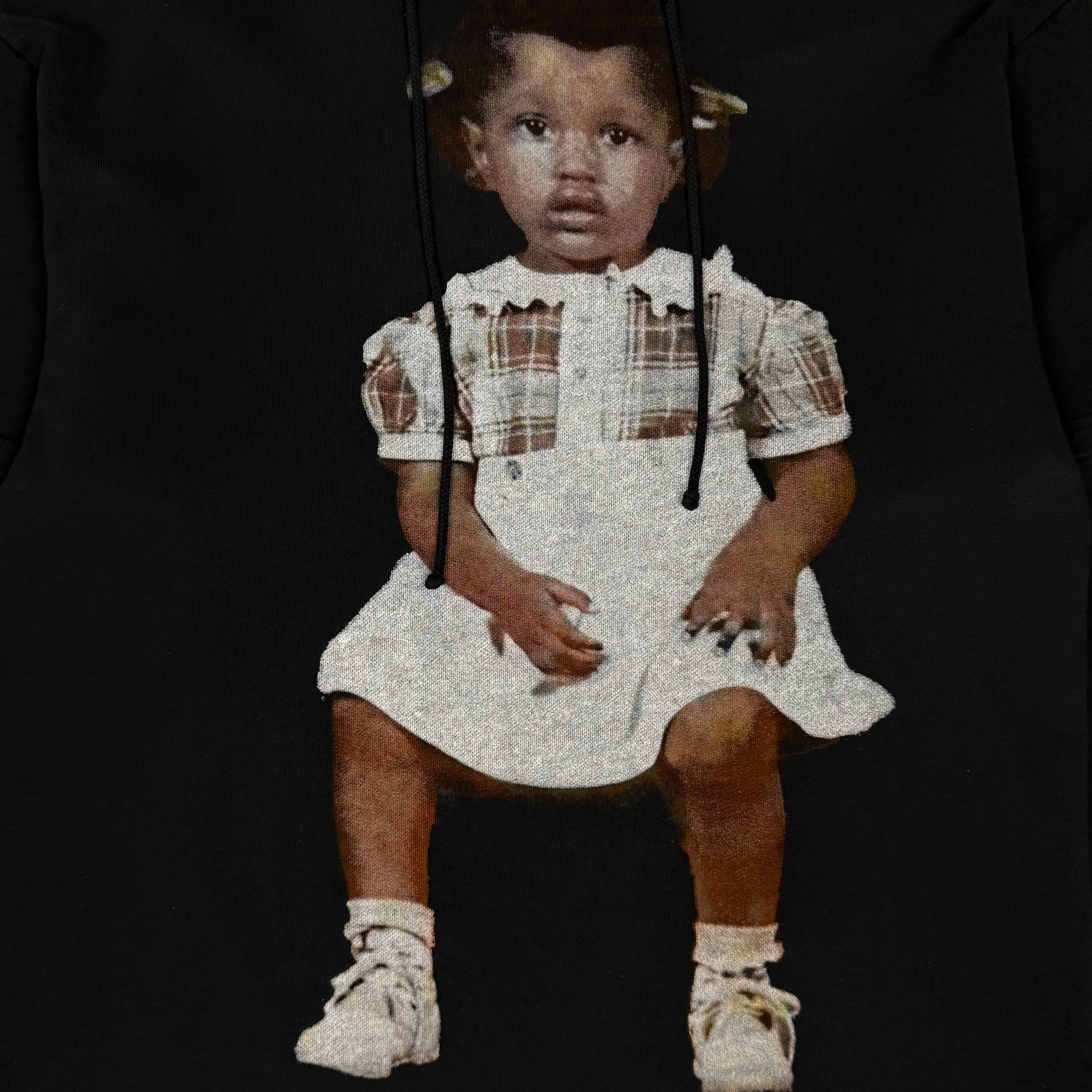 Donda 2021 Unreleased Portrait Double Sleeved Hoodie - Image 3