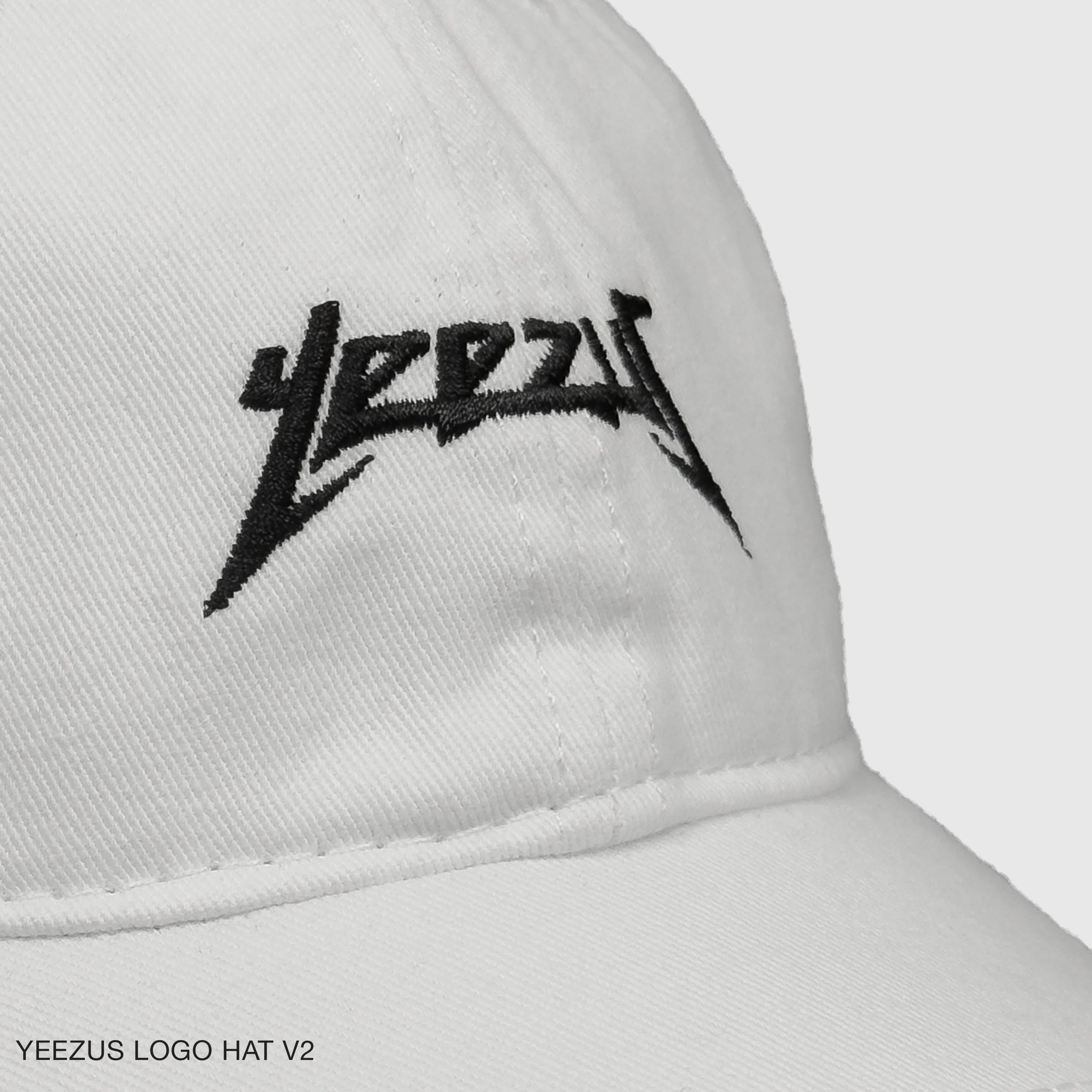 Yeezus 2015 Unreleased Logo Hat In White - Image 3