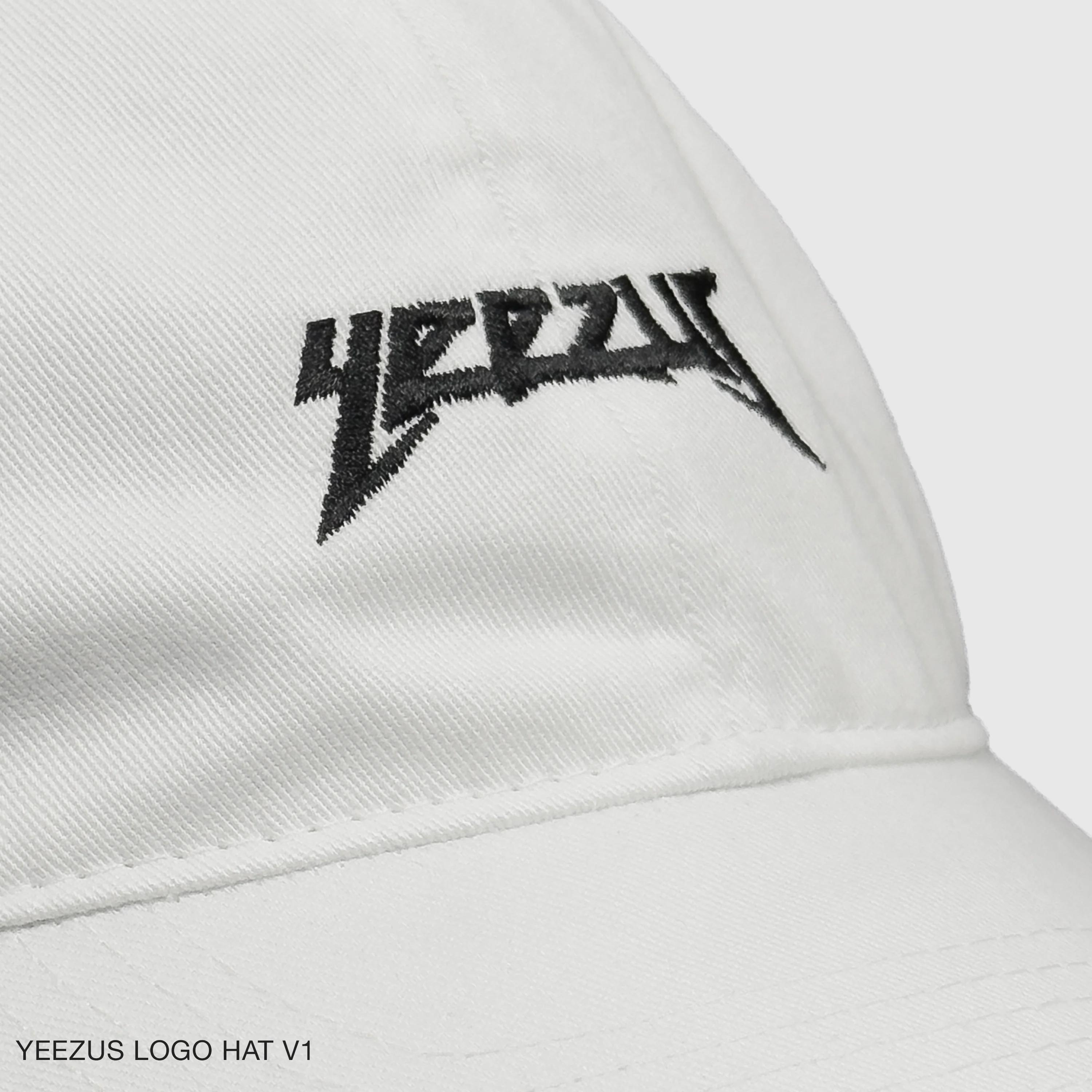 Yeezus 2015 Unreleased Logo Hat In White - Image 8