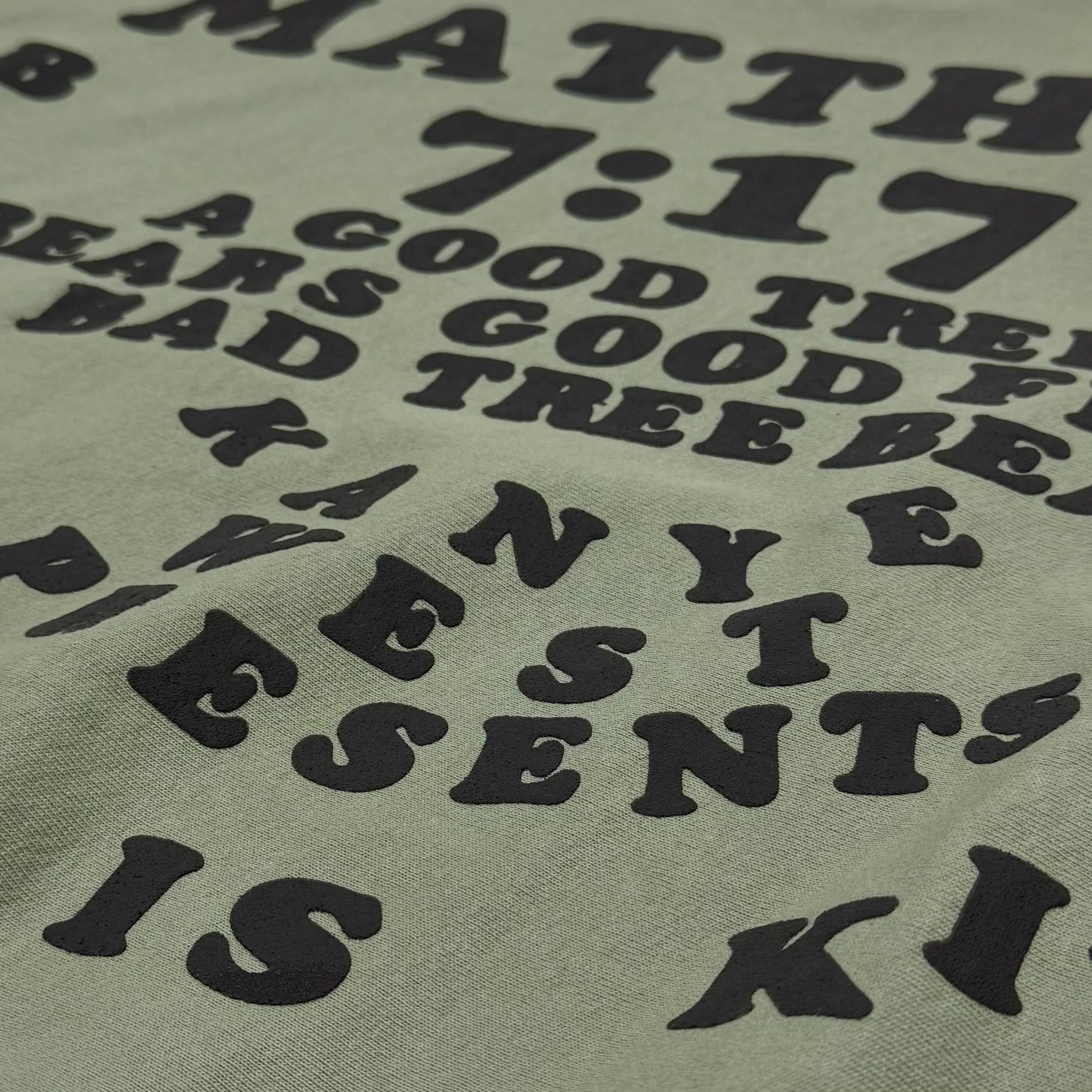 Jesus Is King 2019 Matthew 7:17 Crewneck By CPFM & James Turrell - Image 6