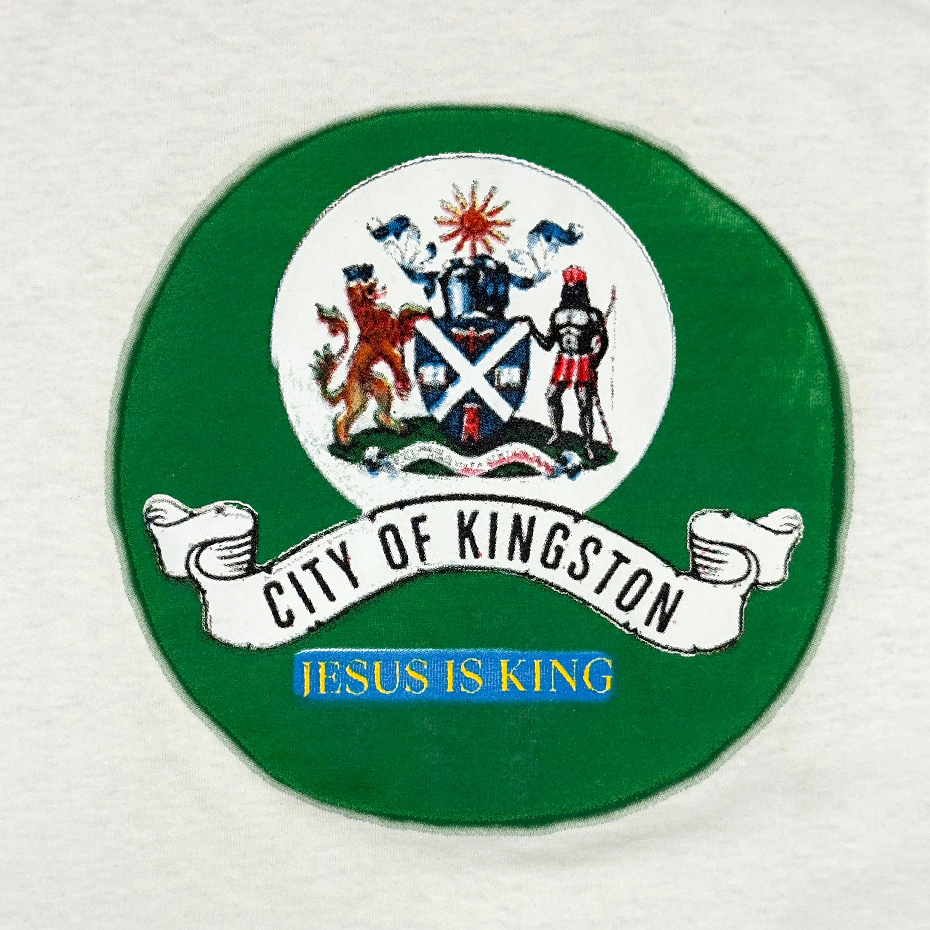 Jesus Is King 2019 Unreleased Jamaica Sunday Service Tee In White - Image 2