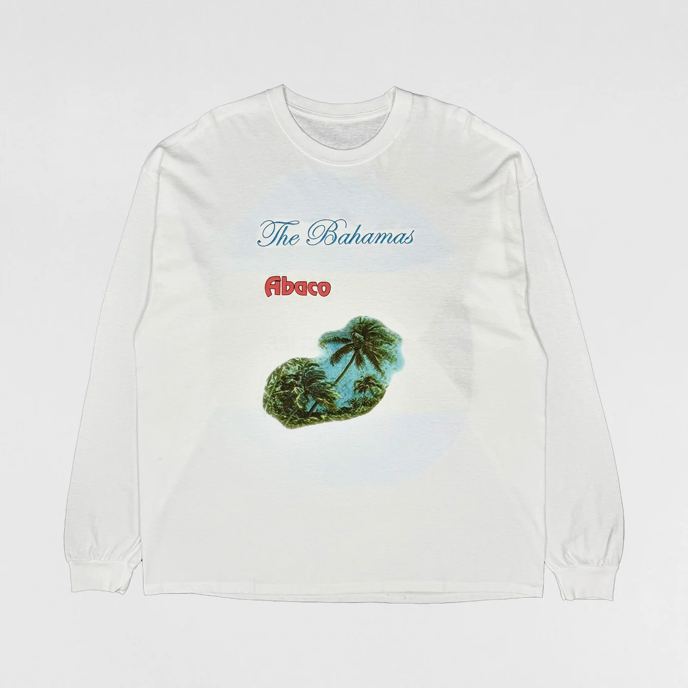 Jesus Is King 2019 Unreleased Sunday Service Bahamas Long Sleeve In White