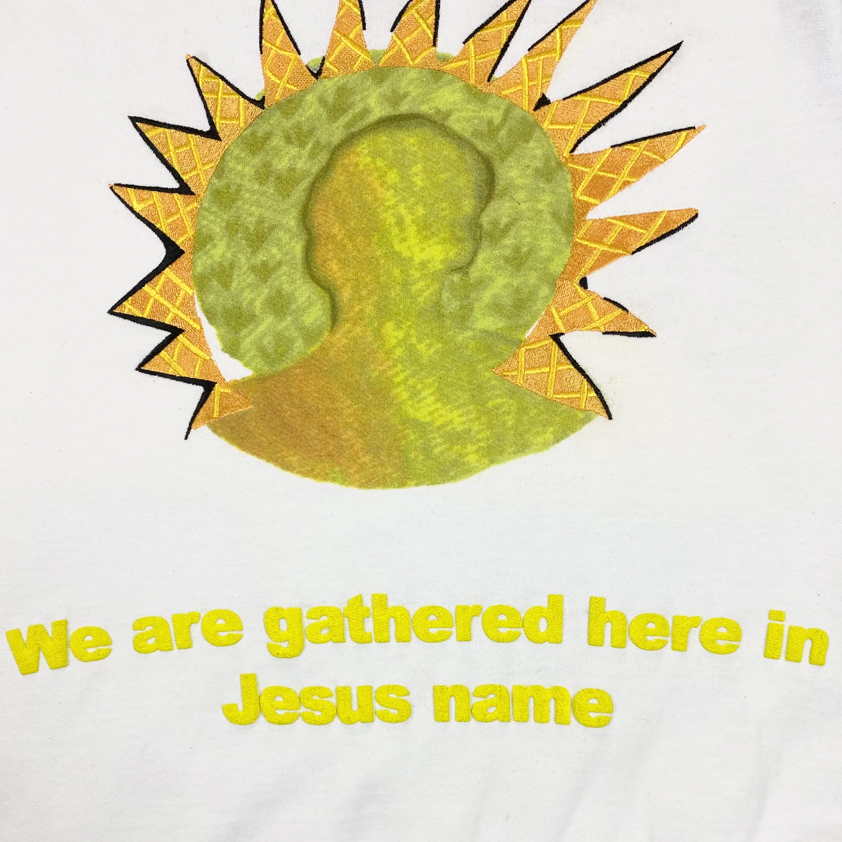 Jesus Is King 2019 Unreleased Sunday Service 'In Jesus Name' Crewneck - Image 4