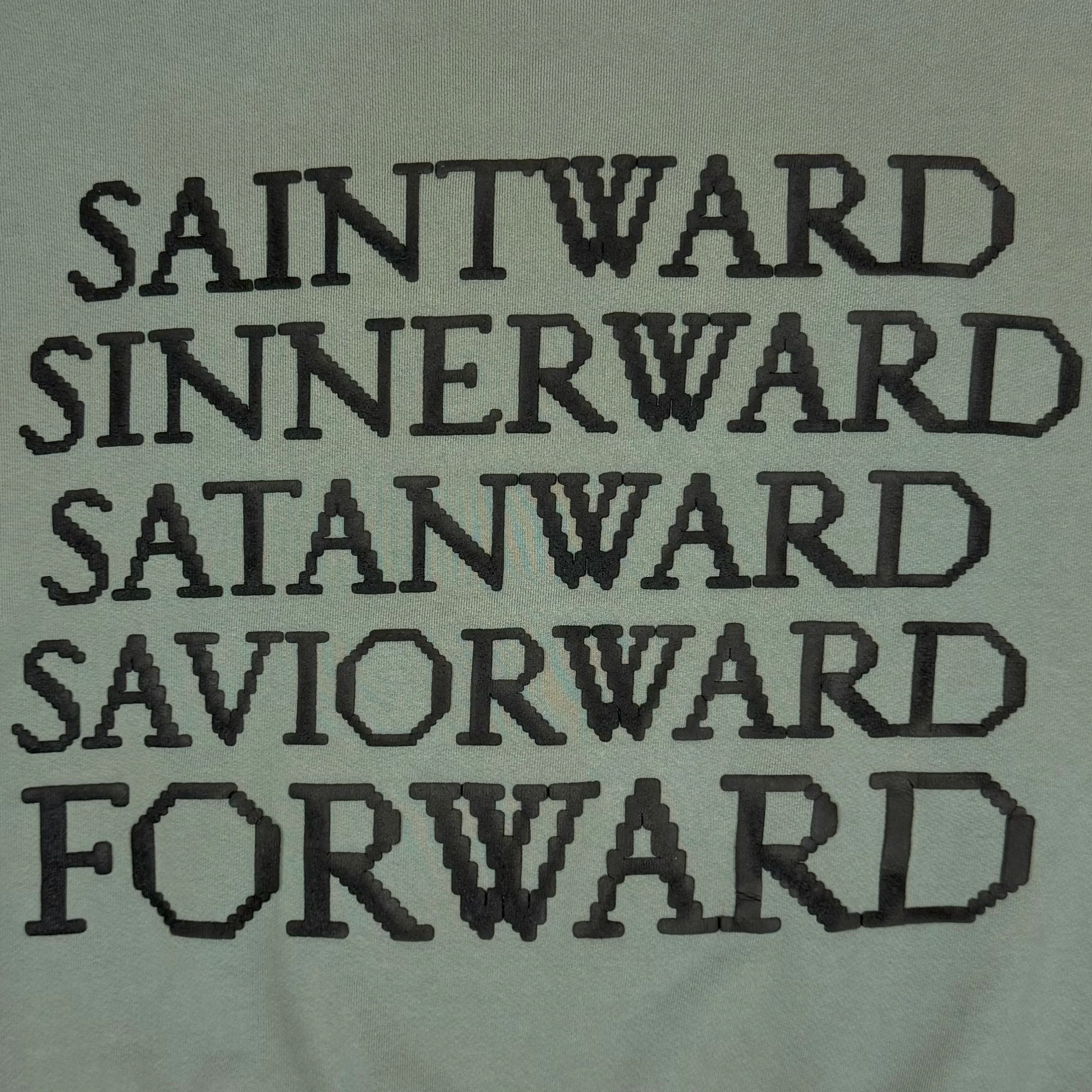 Kids See Ghost 2018 OG 'Saintward' Crewneck In Glacier - Image 9