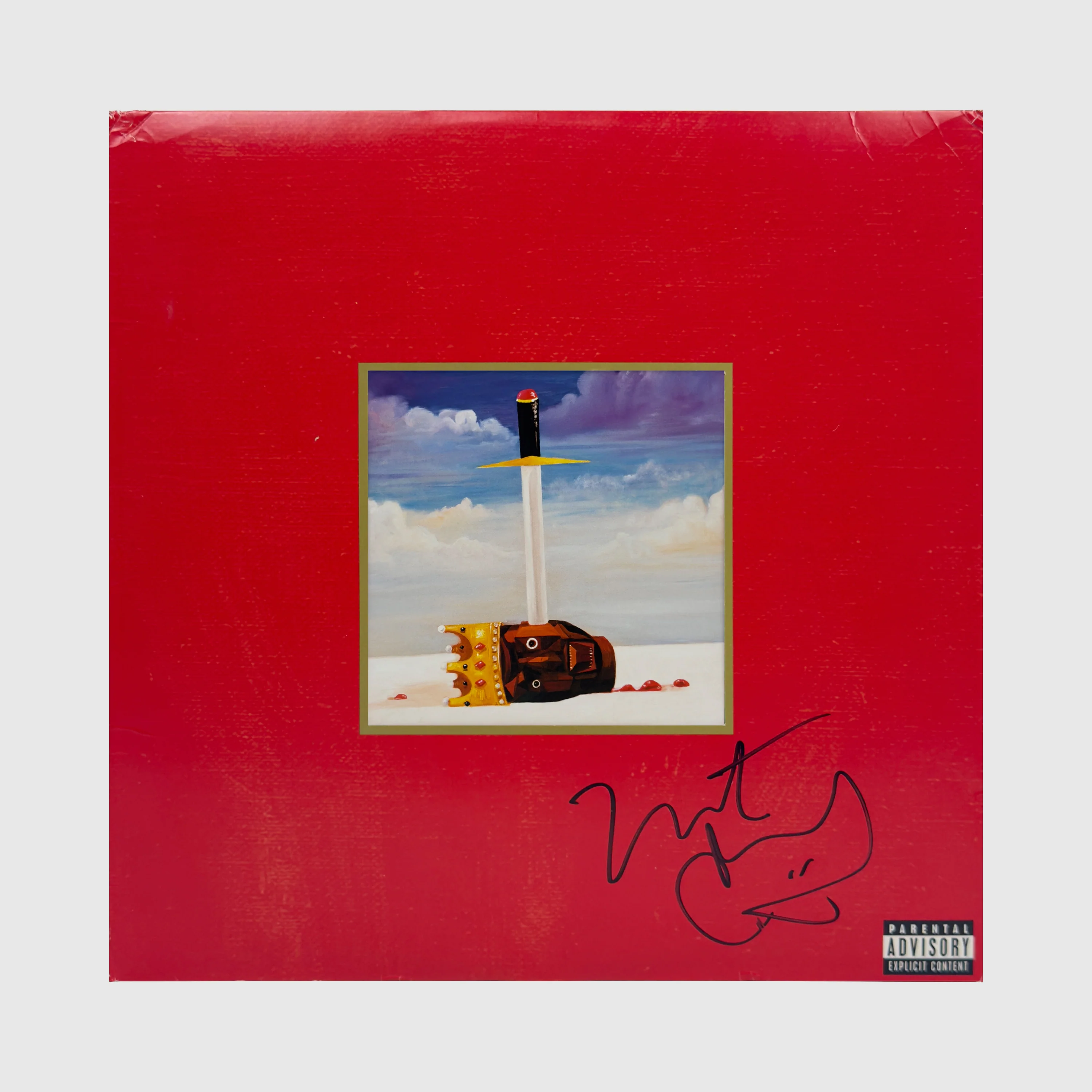 My Beautiful Dark Twisted Fantasy 2010 Vinyl Signed By Ye - Image 8