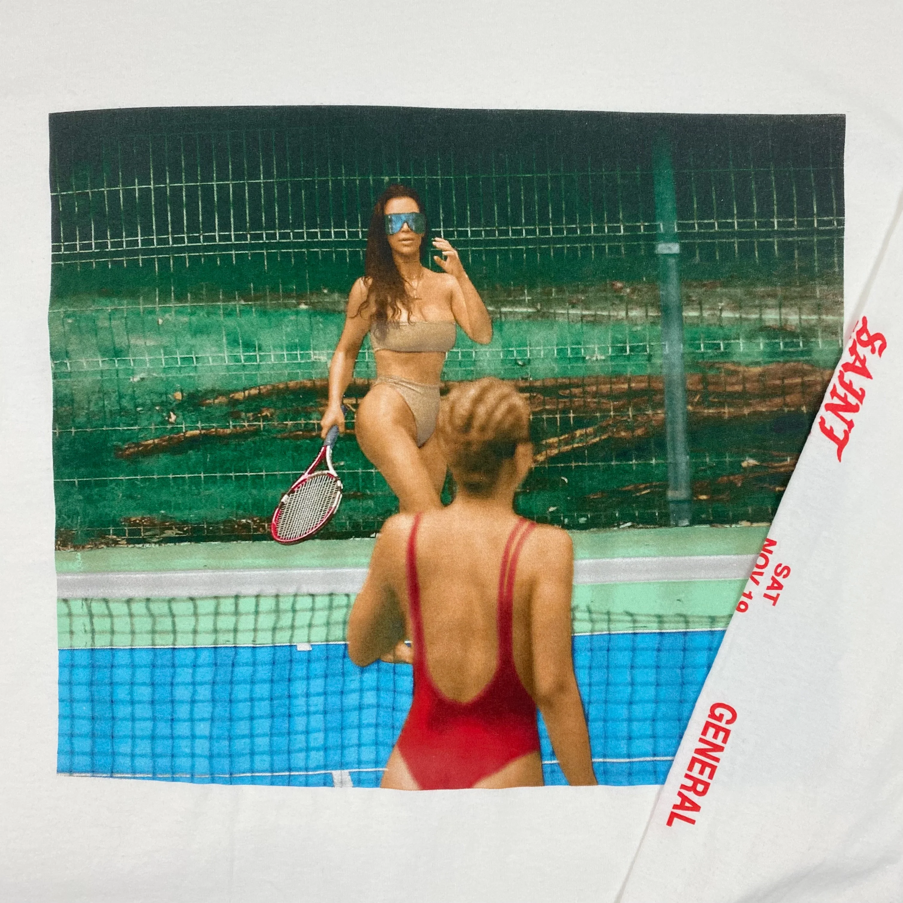 Saint Pablo Tour 2016 Kim Kardashian Long Sleeve In White - Image 5