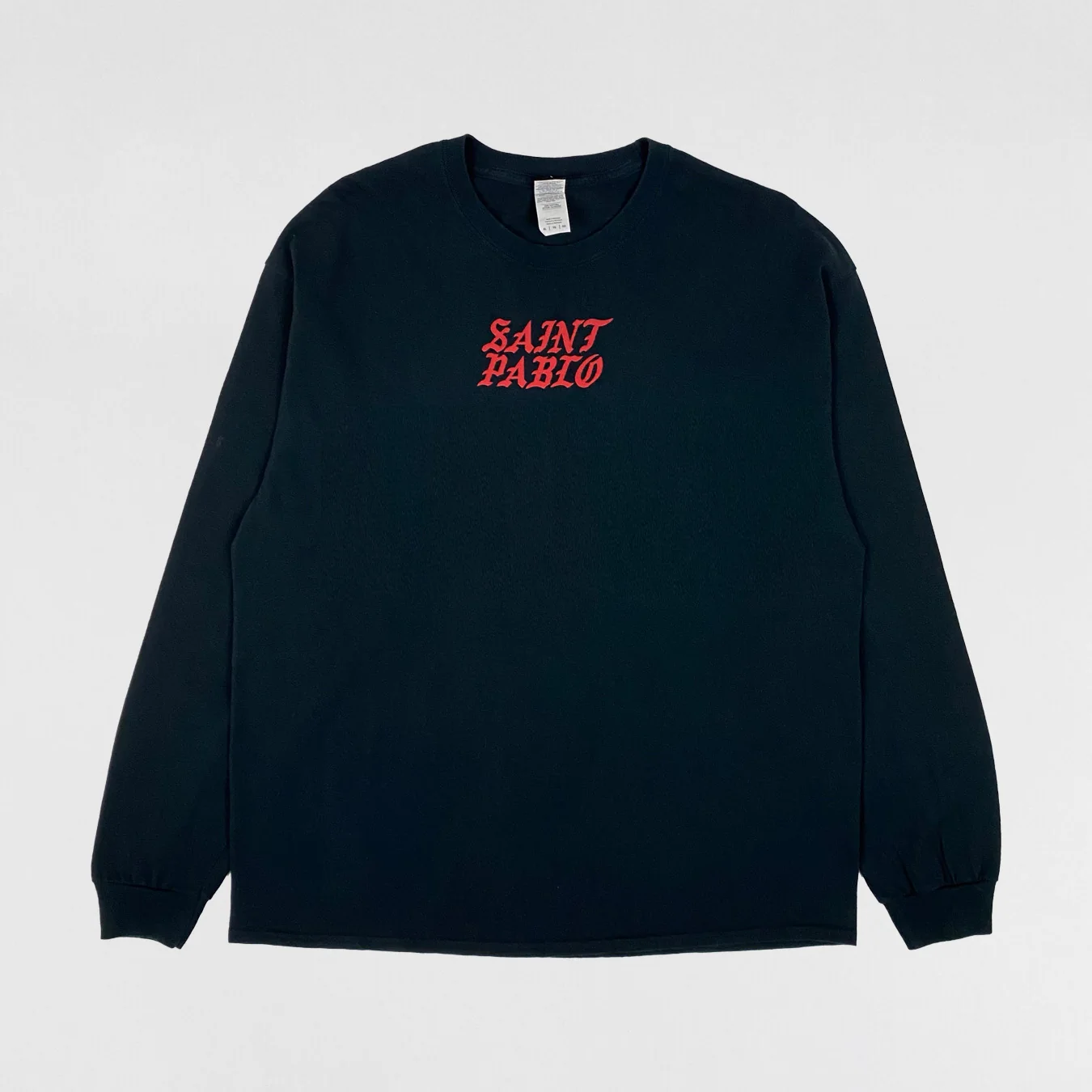 Saint Pablo Tour 2016 Kim Kardashian Long Sleeve In Black - Image 4