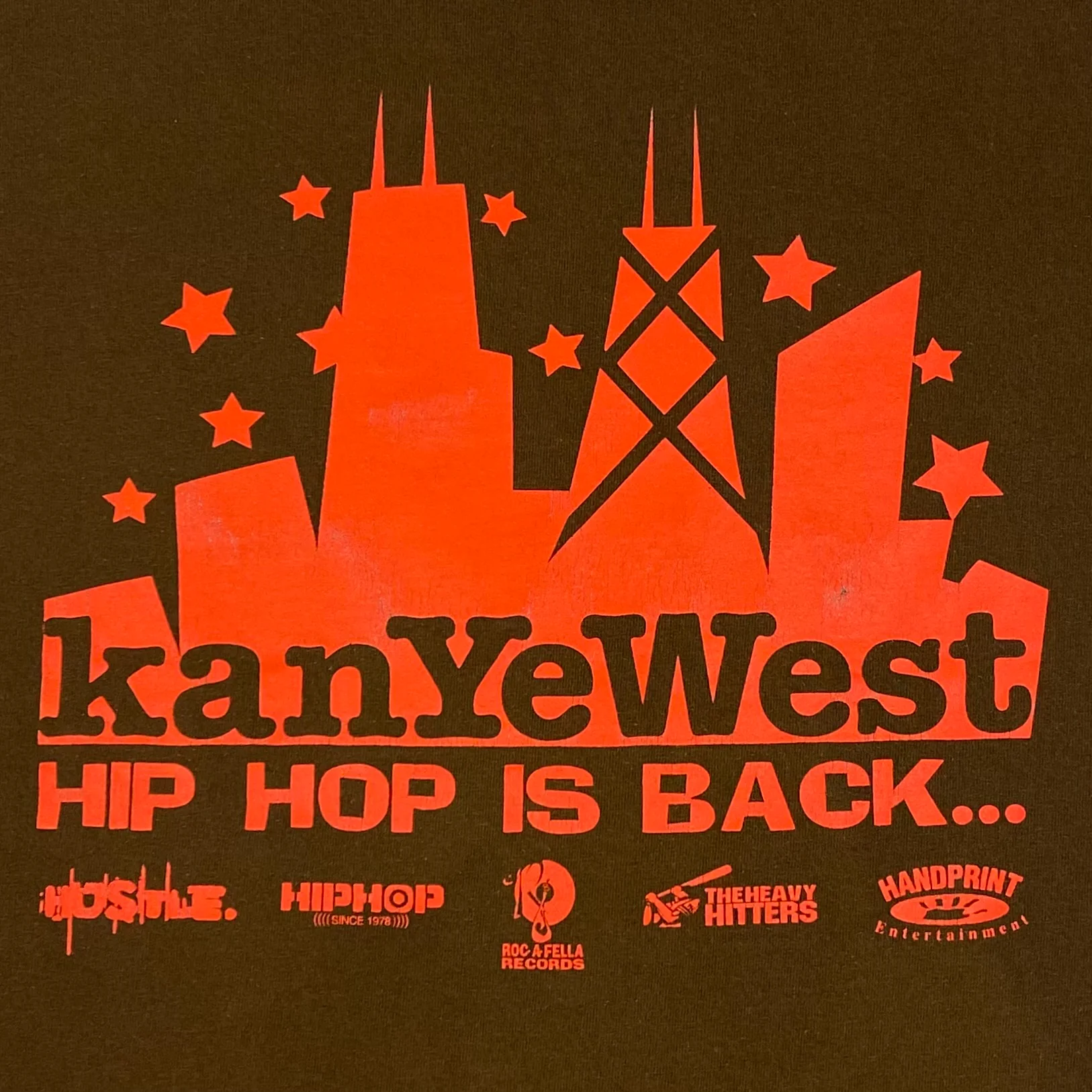 The College Dropout 2004 Album Tee In Brown - Image 6