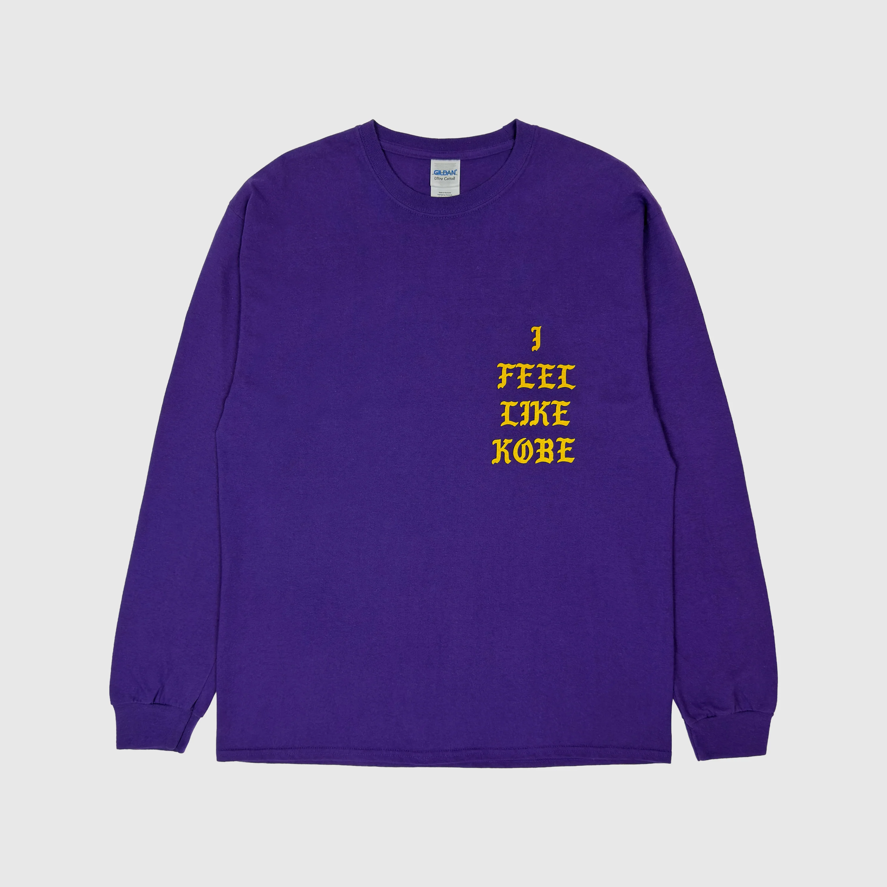 The Life of Pablo 2016 Unreleased ‘I Feel Like Kobe’ Long Sleeve In Purple - Image 5