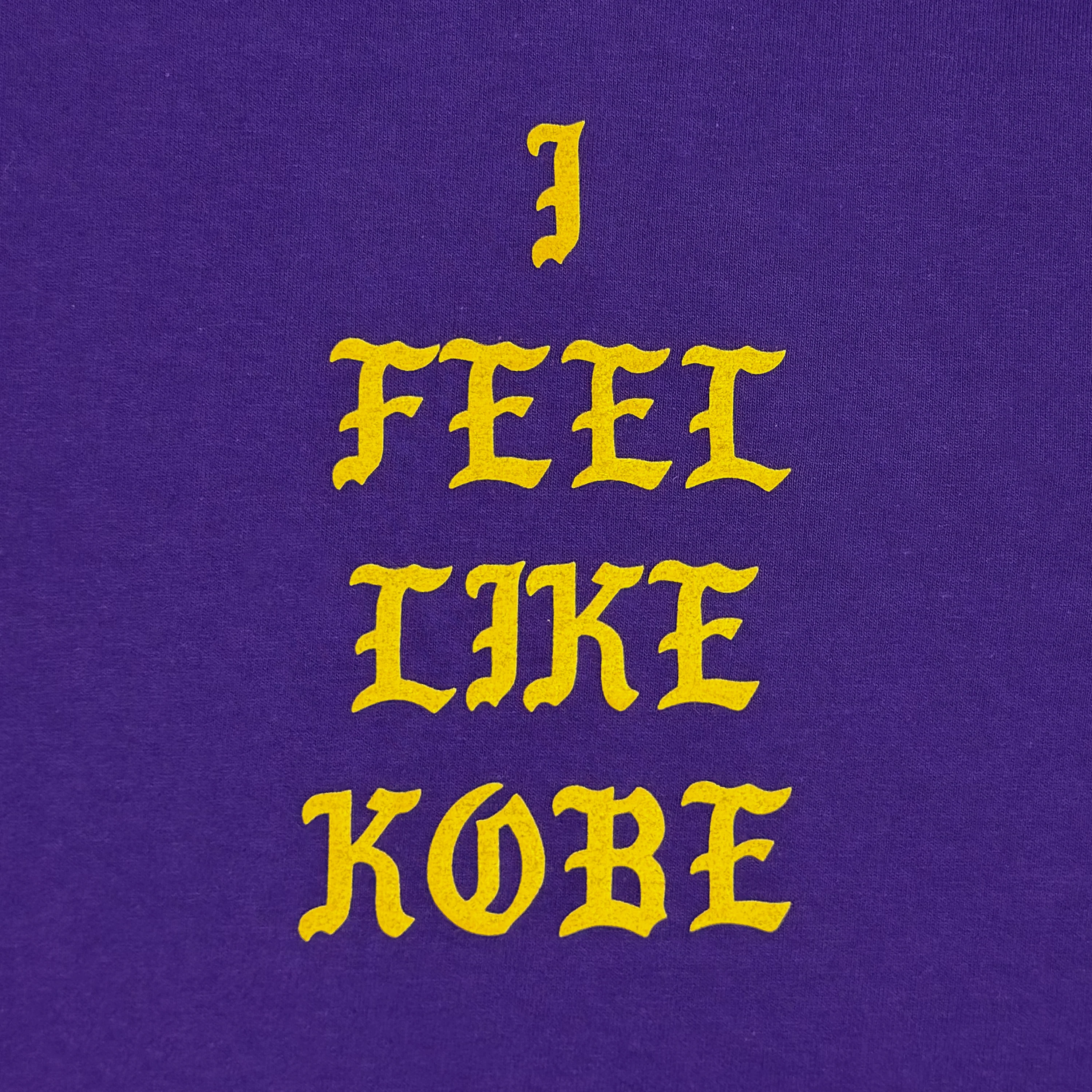 The Life of Pablo 2016 Unreleased ‘I Feel Like Kobe’ Long Sleeve In Purple - Image 6