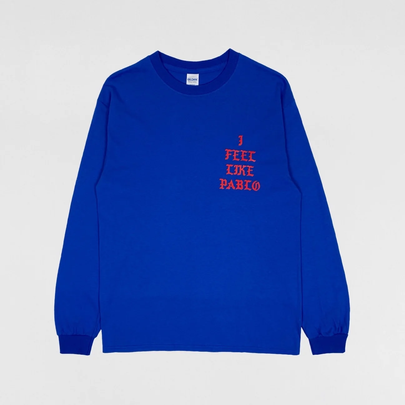 The Life of Pablo 2016 OG ‘Ultralight Beam’ Long Sleeve In Blue - Image 3