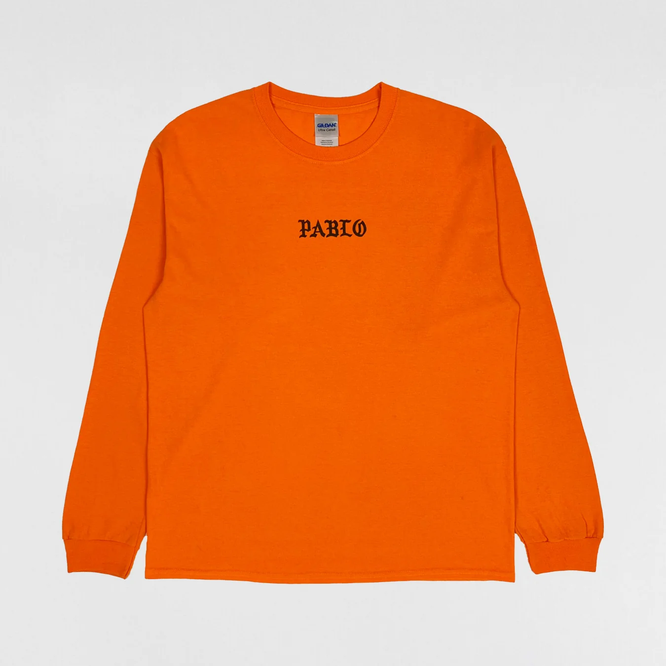 The Life of Pablo 2016 ‘Album Cover’ Long Sleeve In Orange - Image 5