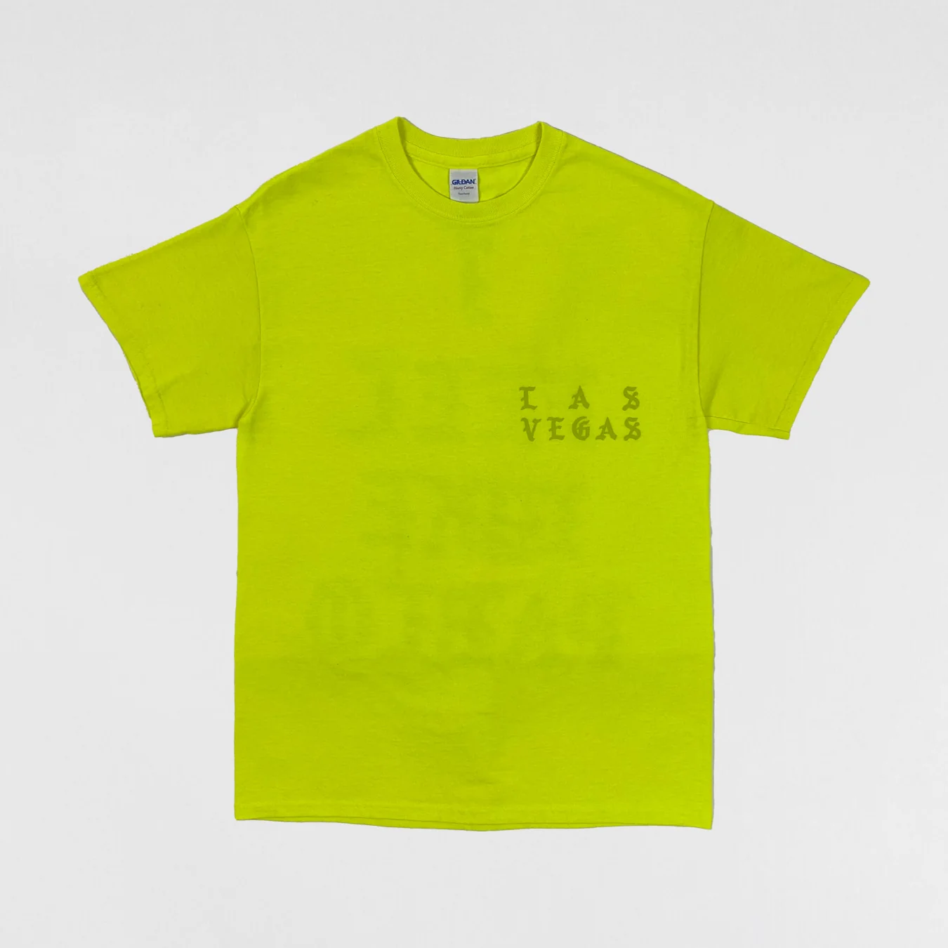 The Life of Pablo 2016 Las Vegas 'I Feel Like Pablo' Tee In Neon - Image 3