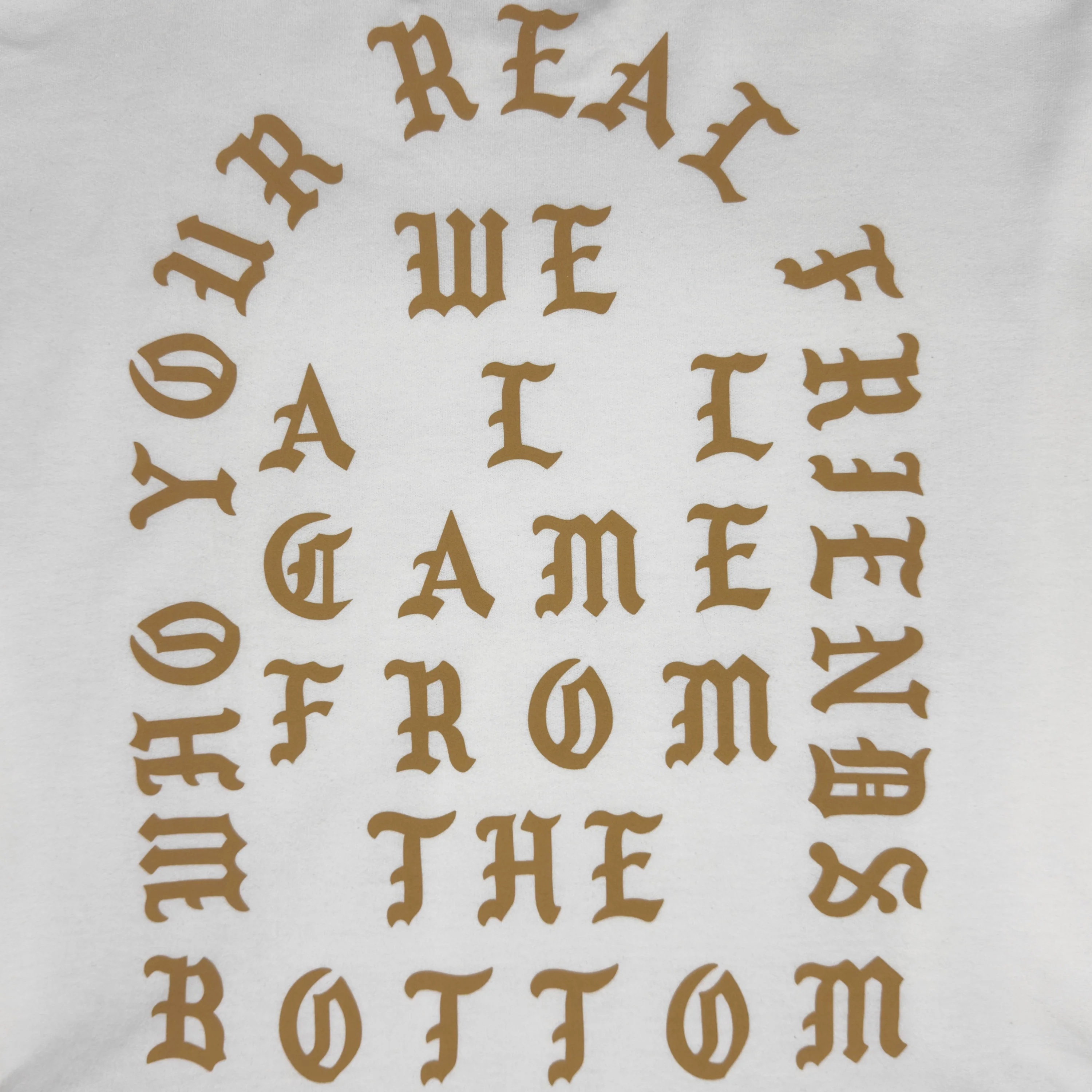 The Life of Pablo 2016 'Real Friends' Crewneck In White - Image 2