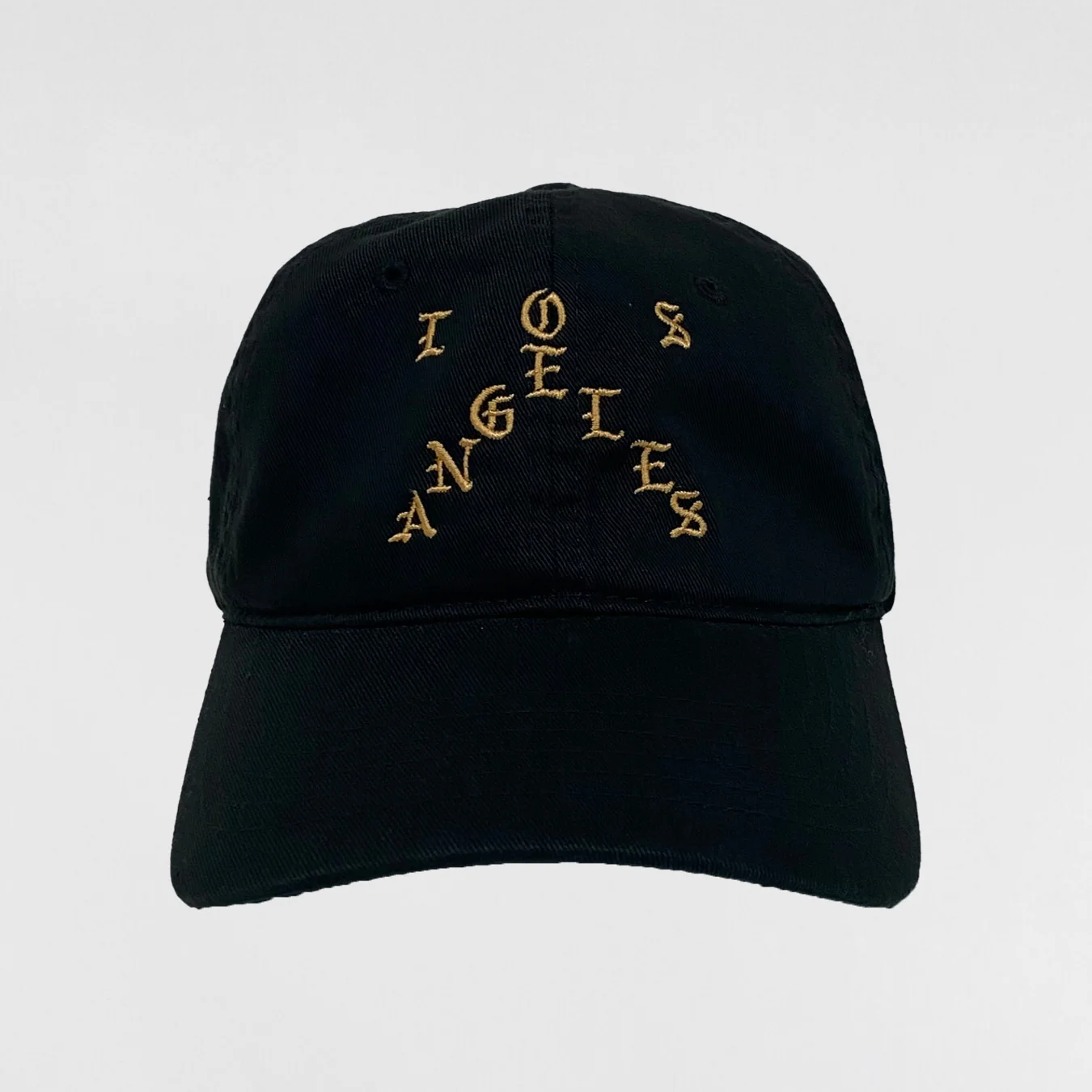 The Life of Pablo 2016 Embroidered Los Angeles Hat In Black