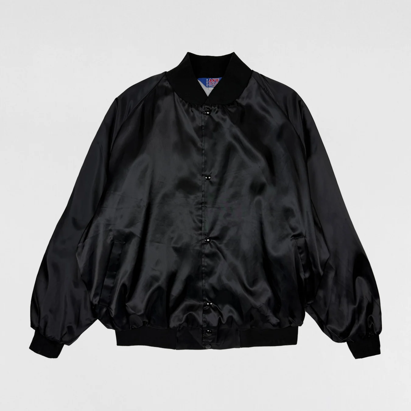 The Life of Pablo 2016 Saint Pablo Bomber Jacket In Satin Black - Image 4