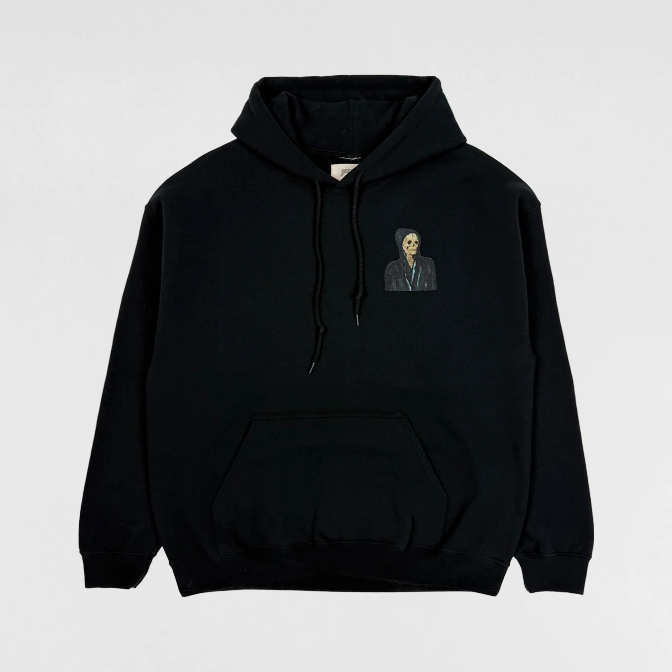 Yeezus 2015 Unreleased Hooded Reaper Logo Hoodie by Wes Lang