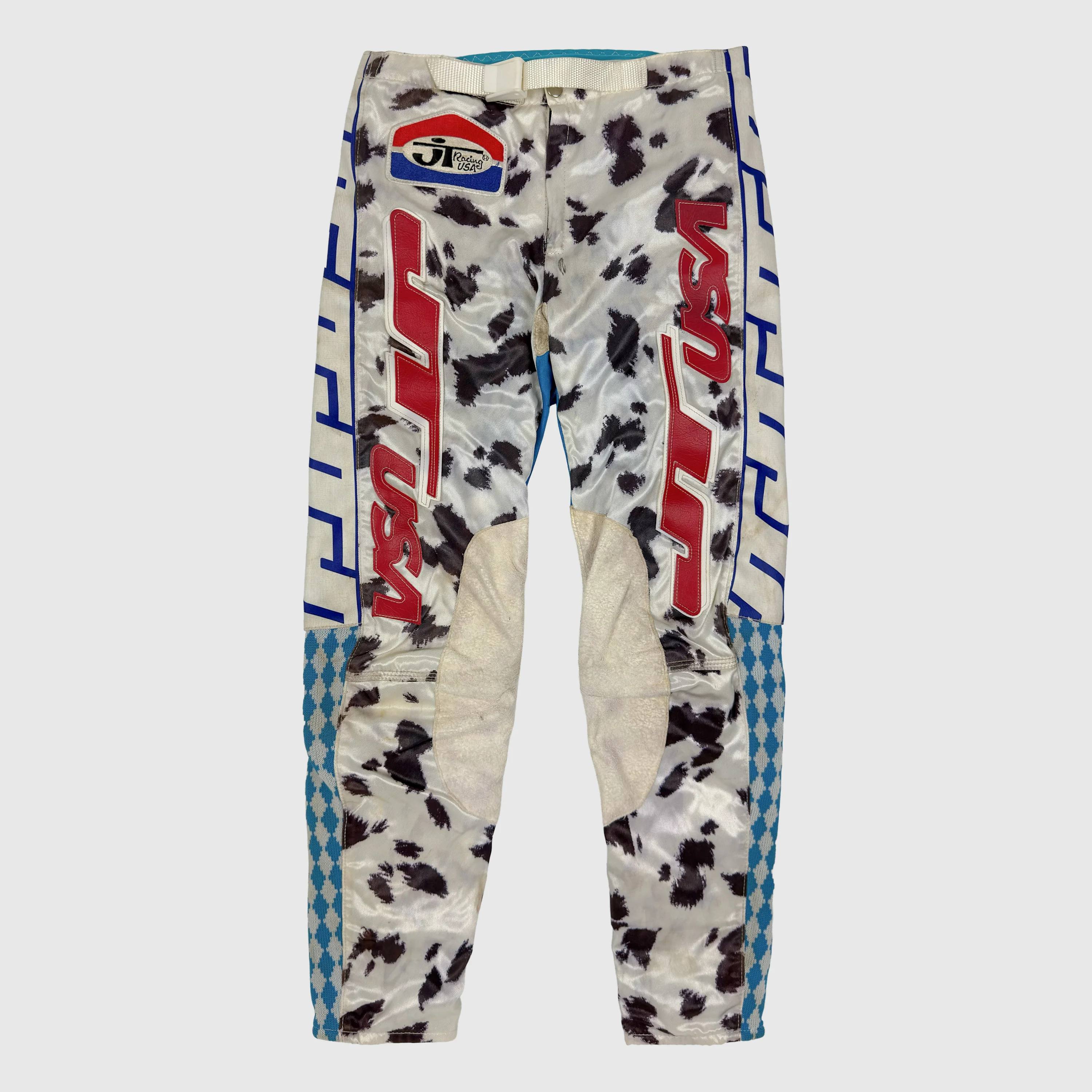Vintage 1980s JT Racing Dalmation Motocross