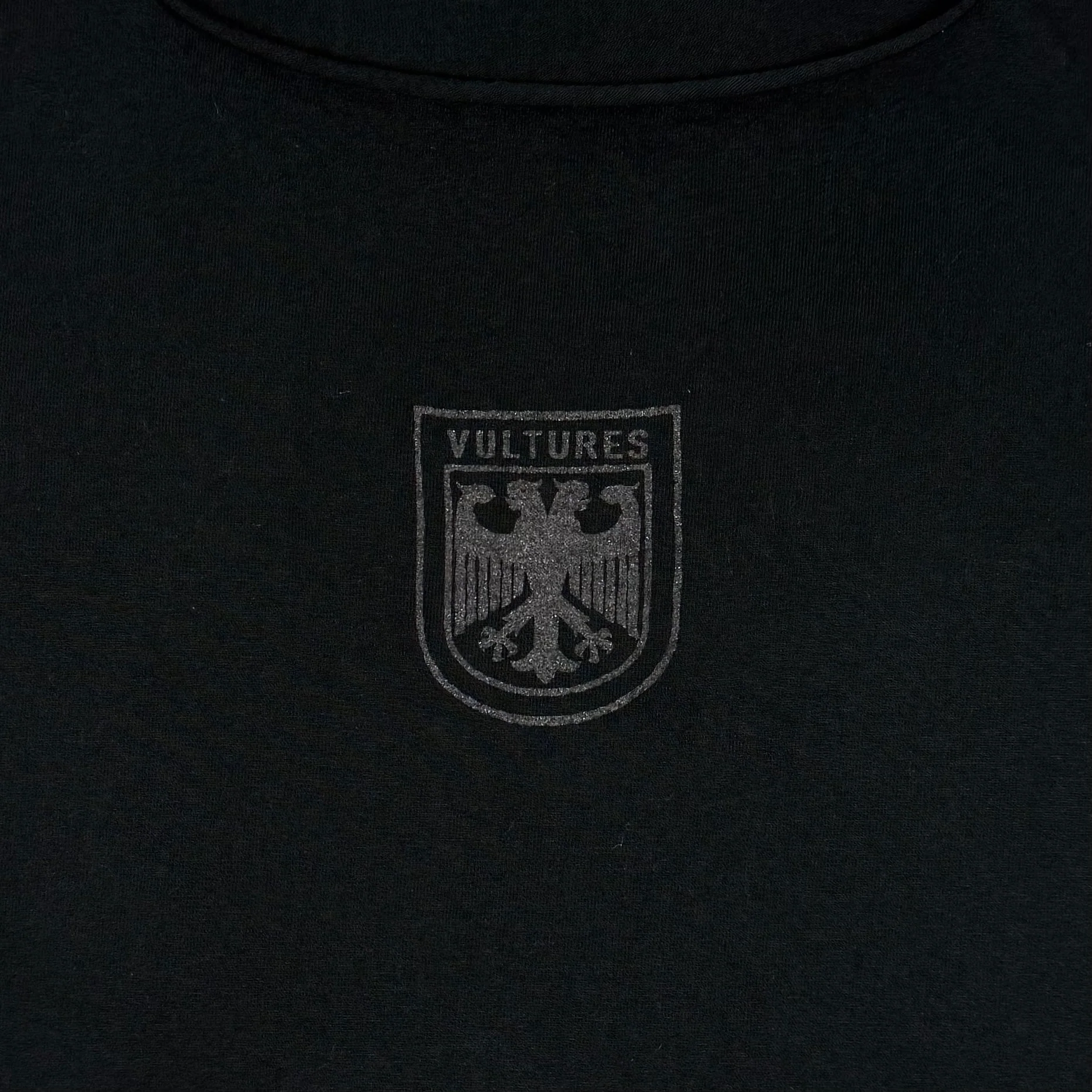 Vultures 2024 Logo Tee In Black - Image 2