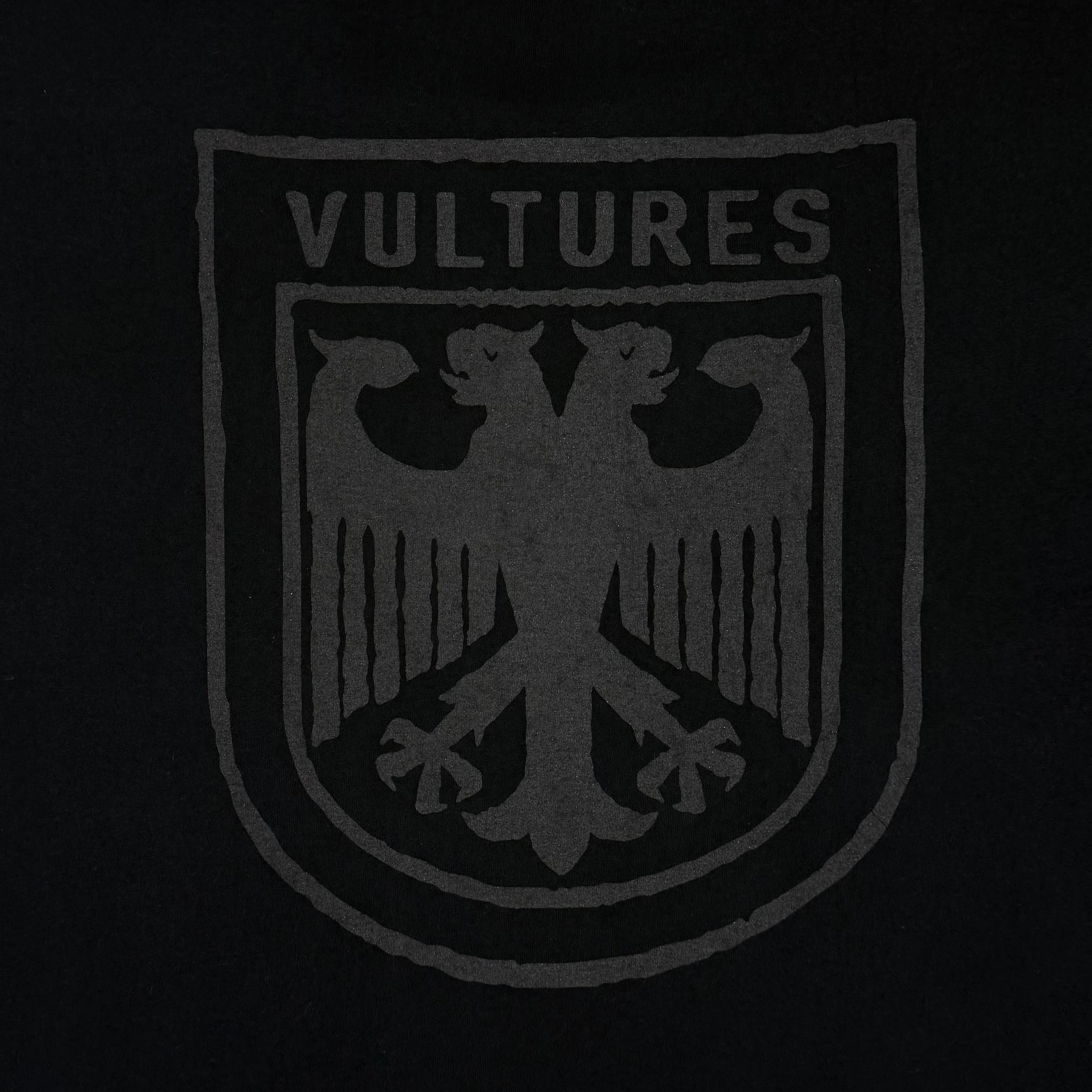 Vultures 2024 Logo Tee In Black - Image 4