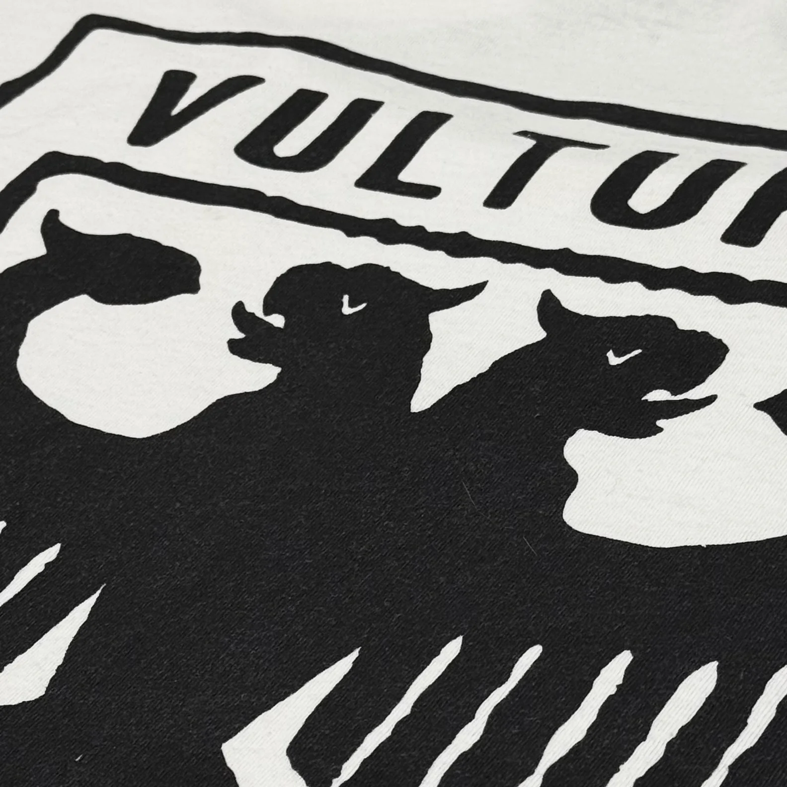 Vultures 2024 Logo Tee In White - Image 6