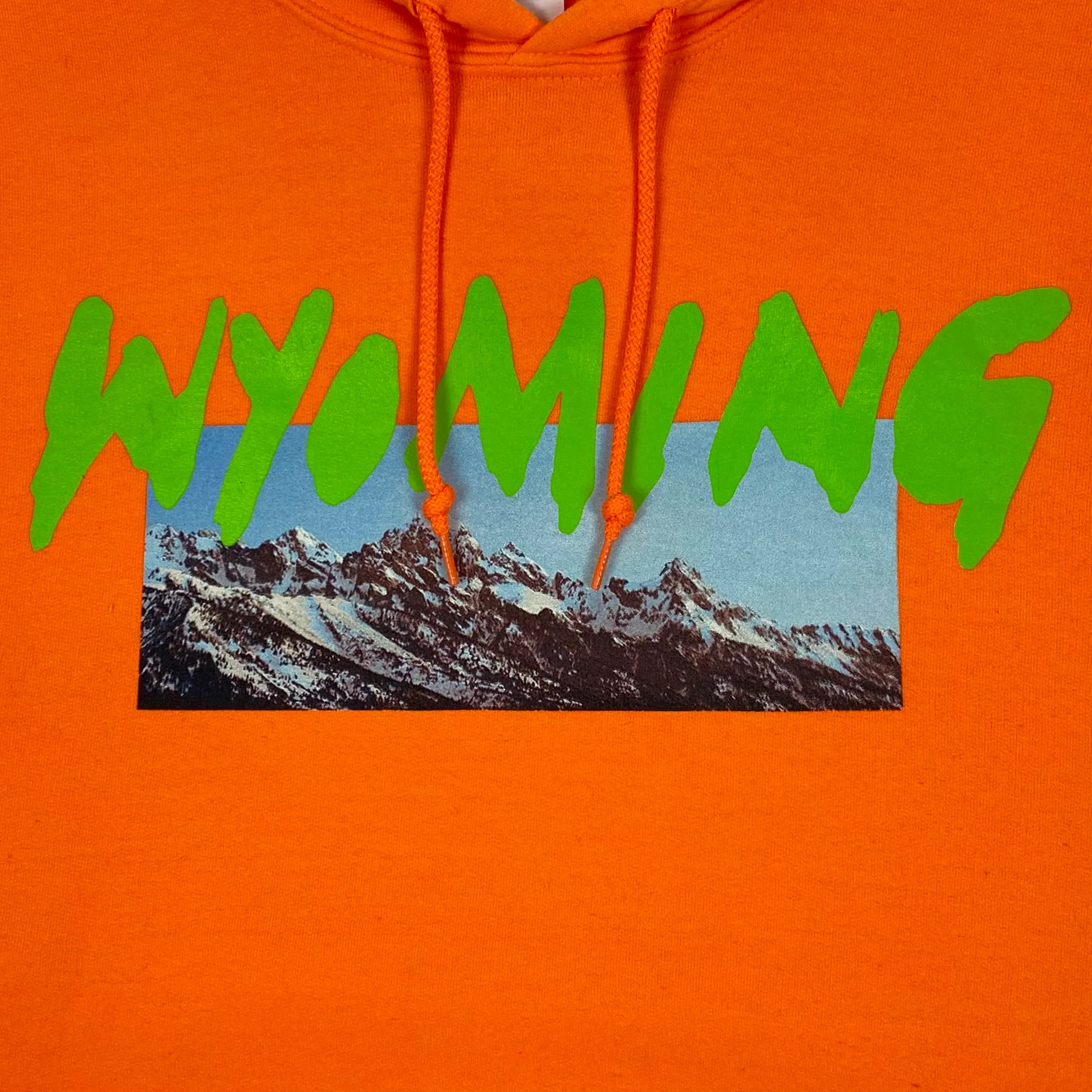 Ye 2018 Wyoming Hoodie In Orange - Image 2