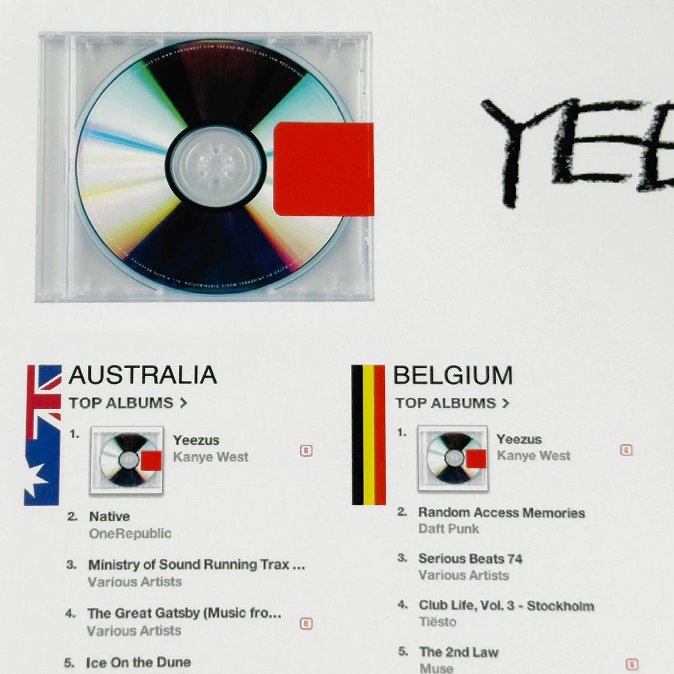 Yeezus 2013 Unreleased Poster By Virgil Abloh + Signed By Ye - Image 5