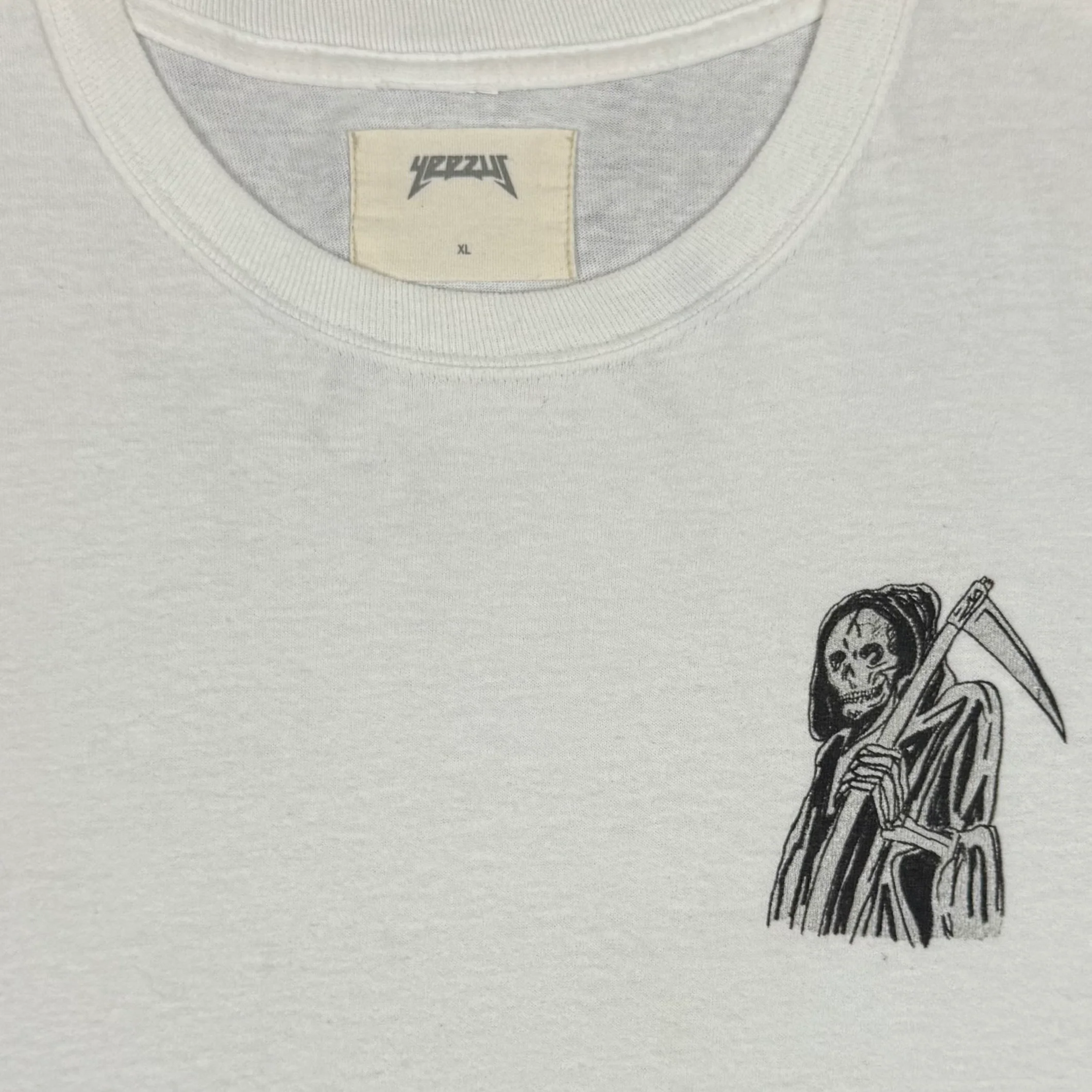 Yeezus 2015 Unreleased Reaper Logo Long Sleeve By Wes Lang - Image 2