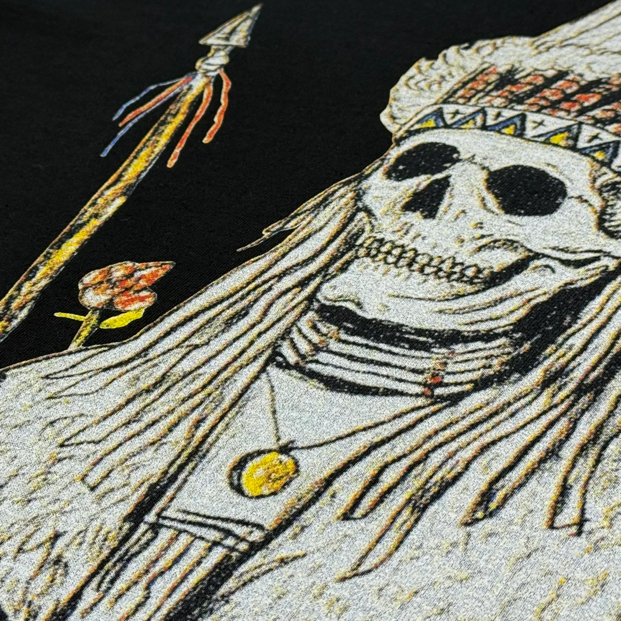 Yeezus 2015 Unreleased Native Skull Long Sleeve By Wes Lang - Image 3