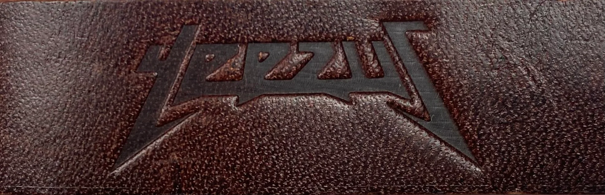 Yeezus 2015 Unreleased Sample Leather Key Chain - Image 2
