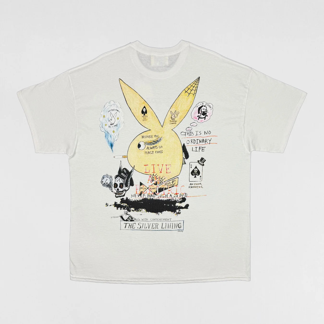Yeezus 2015 Unreleased ‘The Silver Lining’ Tee By Wes Lang