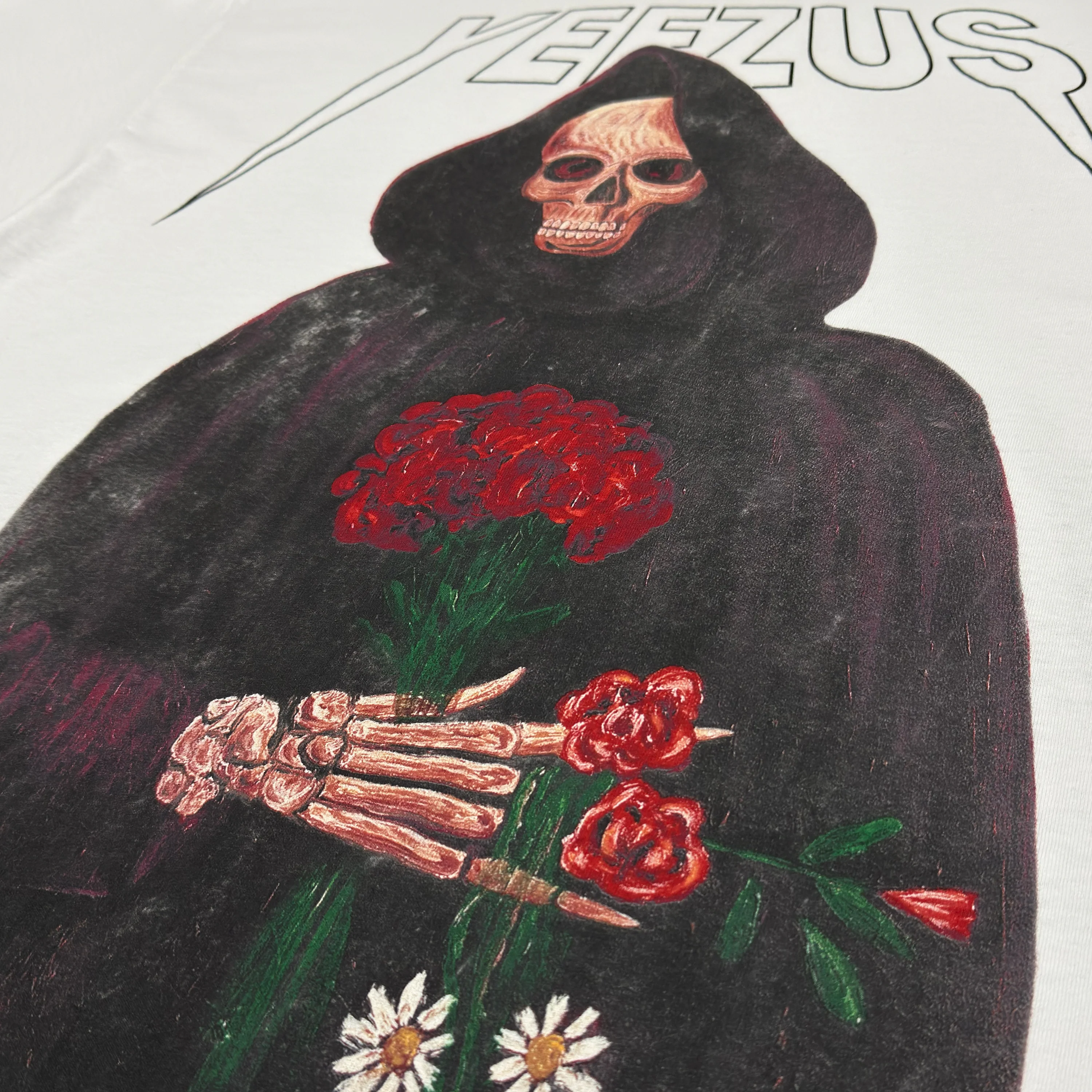 Yeezus Australian Tour 2014 Reaper Tee By Wes Lang - Image 4