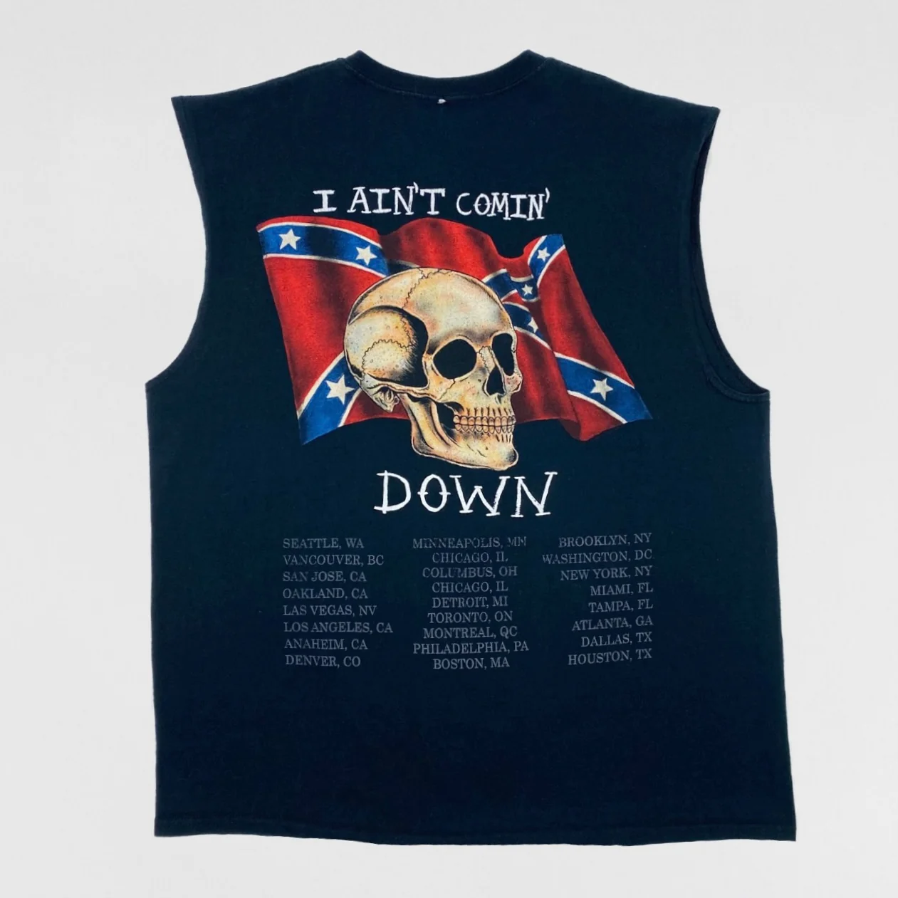 Yeezus Tour 2013 Native Cut Off Tee - Image 4