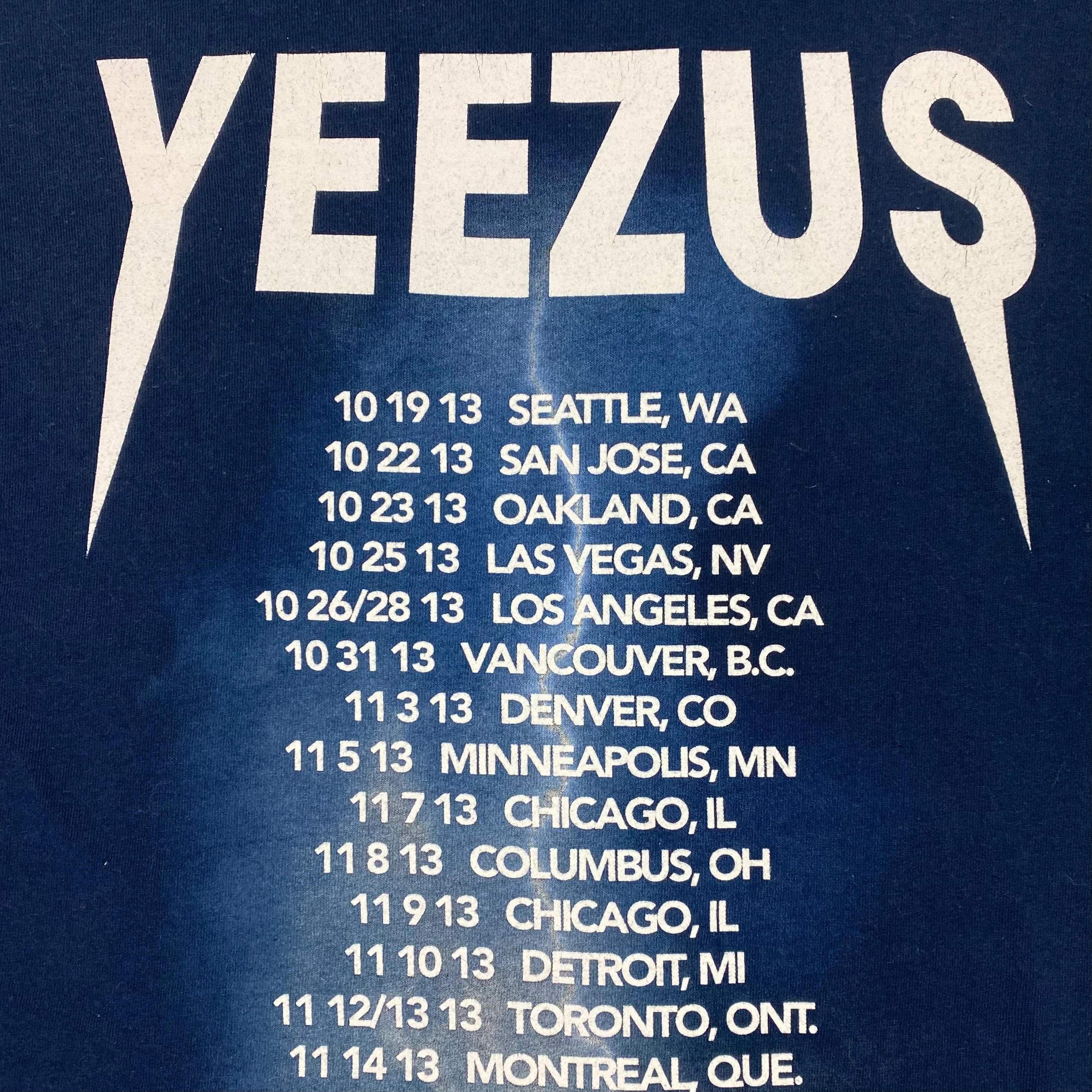 Yeezus Tour 2013 OG Lightning Tee By Virgil Abloh - Image 5