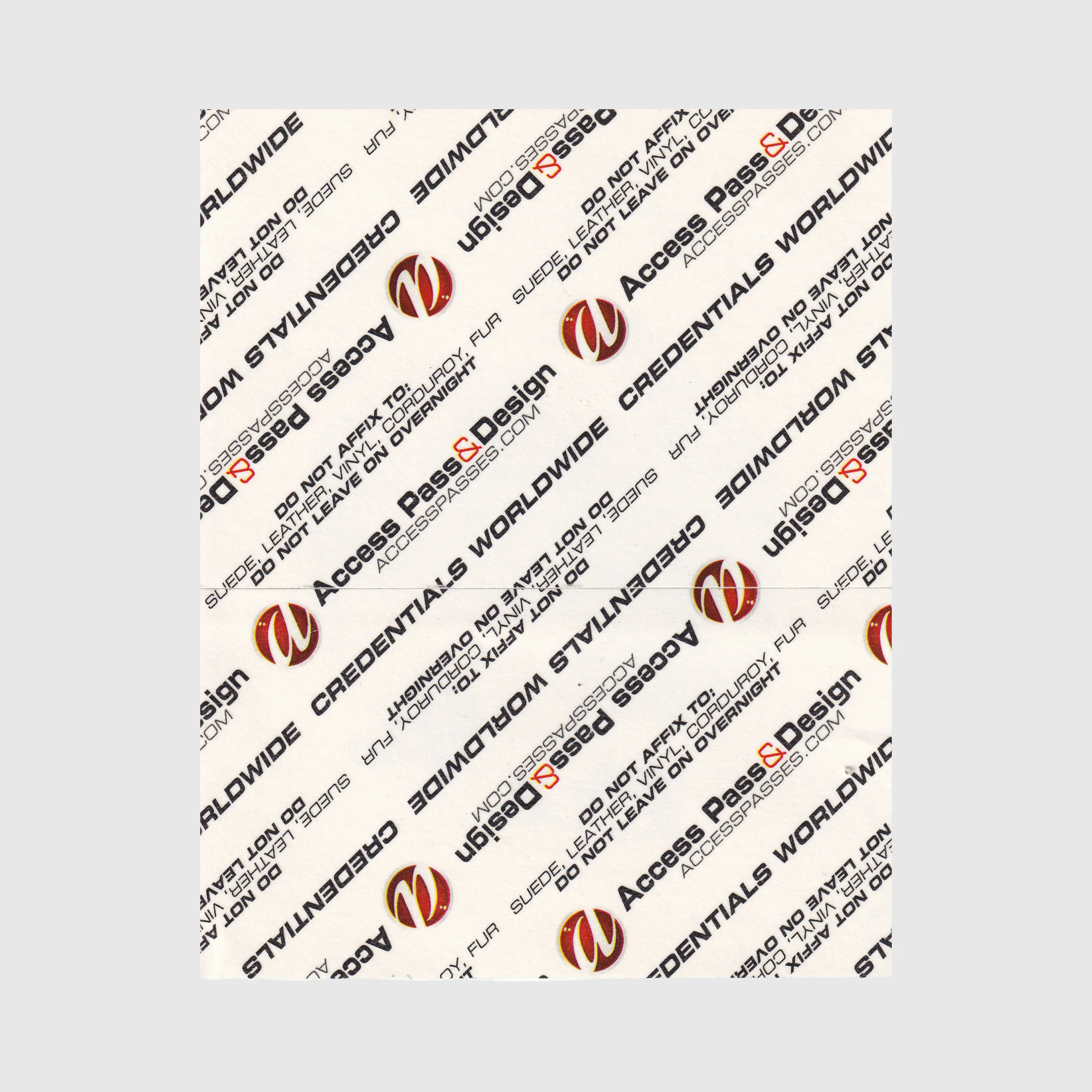 Yeezus Tour 2014 Backstage Concert Pass By Virgil Abloh - Image 5