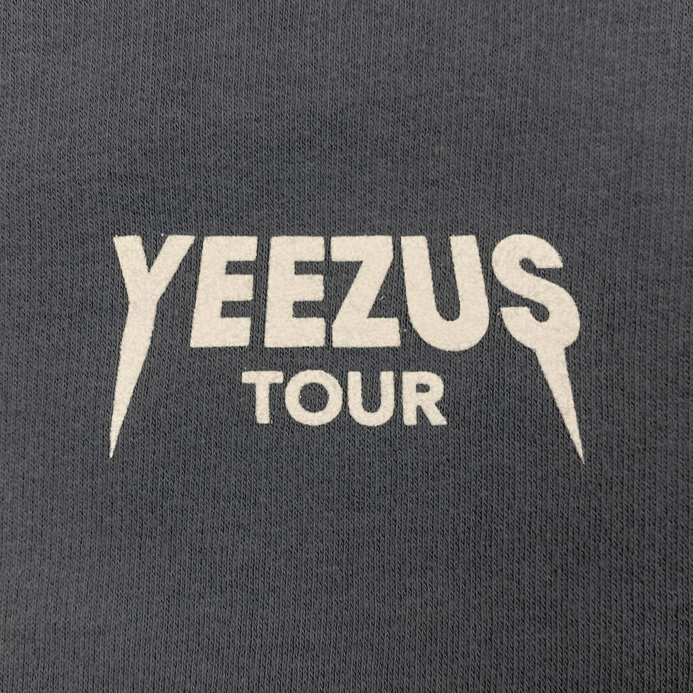 Yeezus Tour 2014 Reaper Crewneck In Washed Grey - Image 5