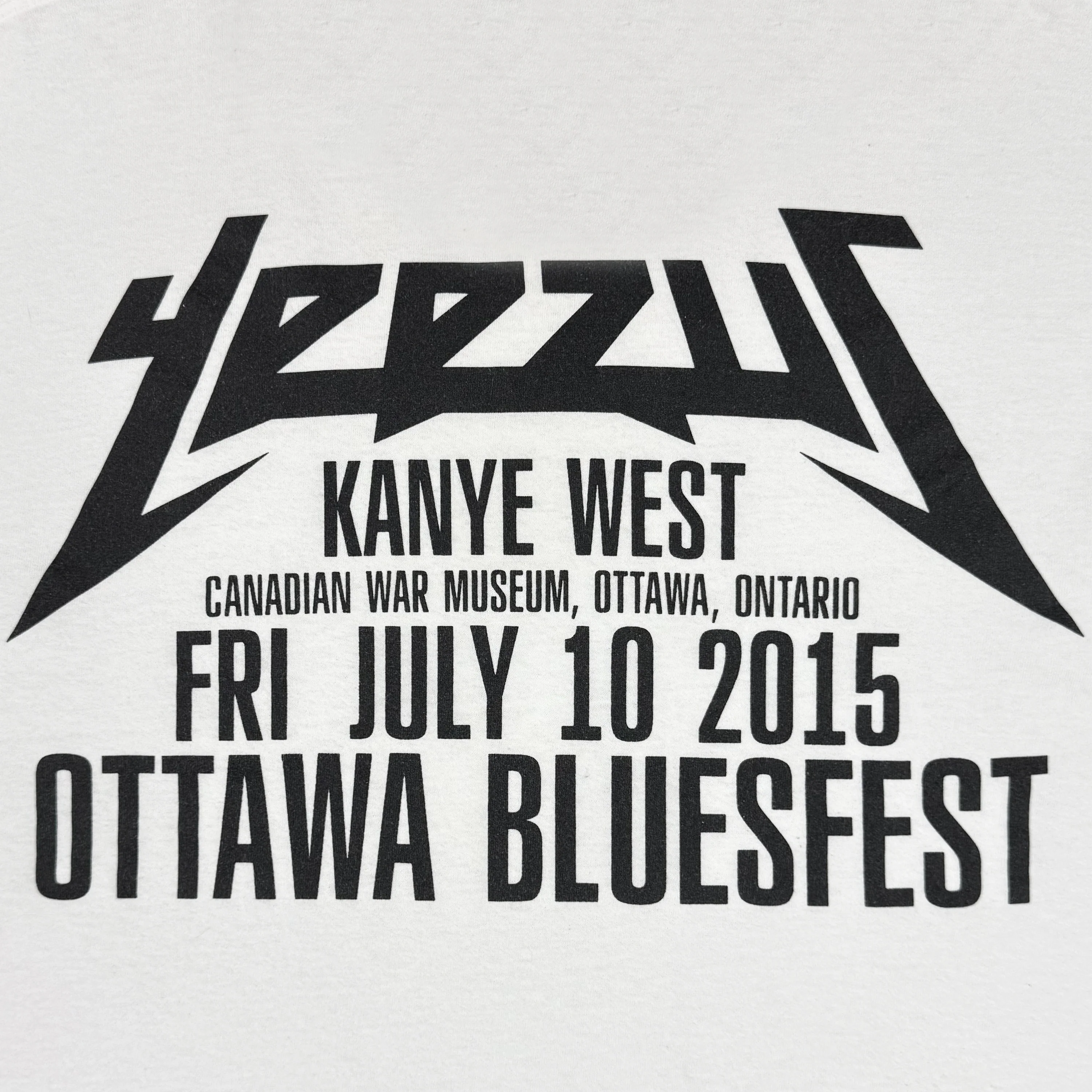 Yeezus Tour 2015 Festival Logo Long Sleeve - Image 5