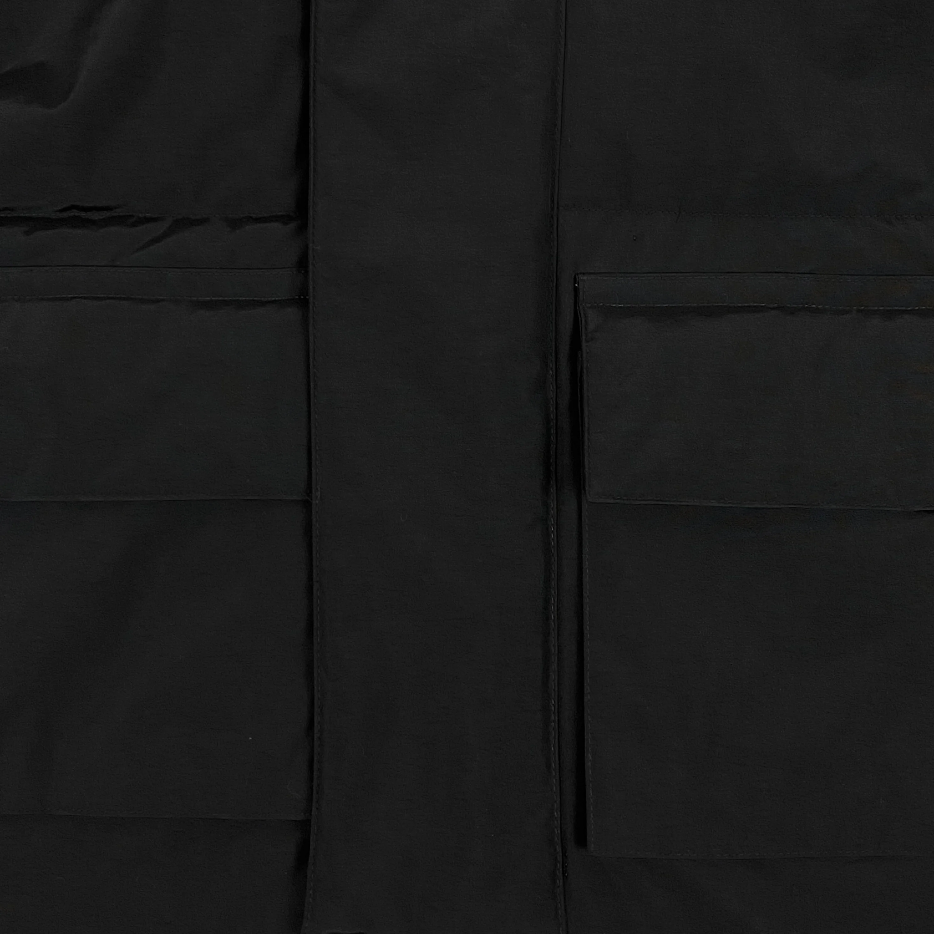 Yeezy Season 1 Nylon Oversized Padded Vest In Black - Image 3