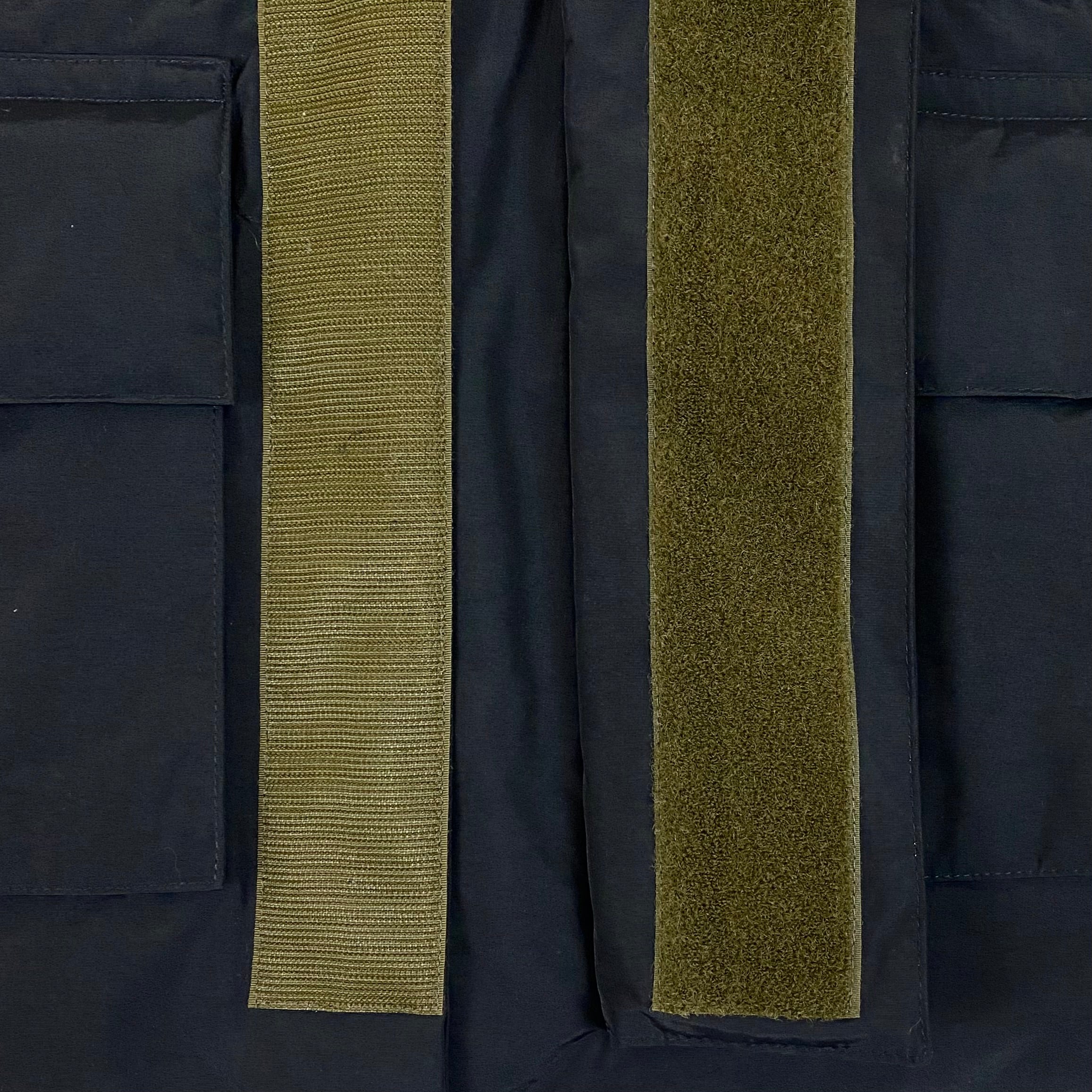 Yeezy Season 1 Nylon Oversized Padded Vest In Black - Image 5