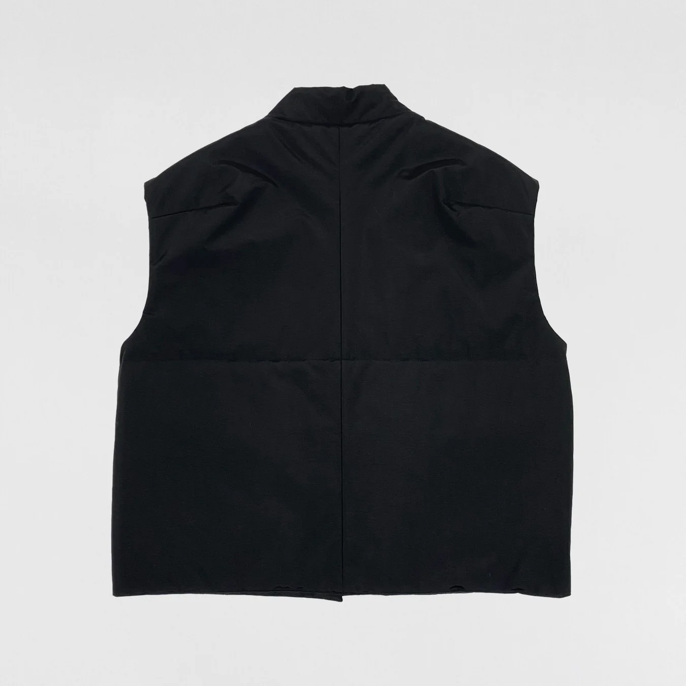 Yeezy Season 1 Nylon Oversized Padded Vest In Black - Image 7