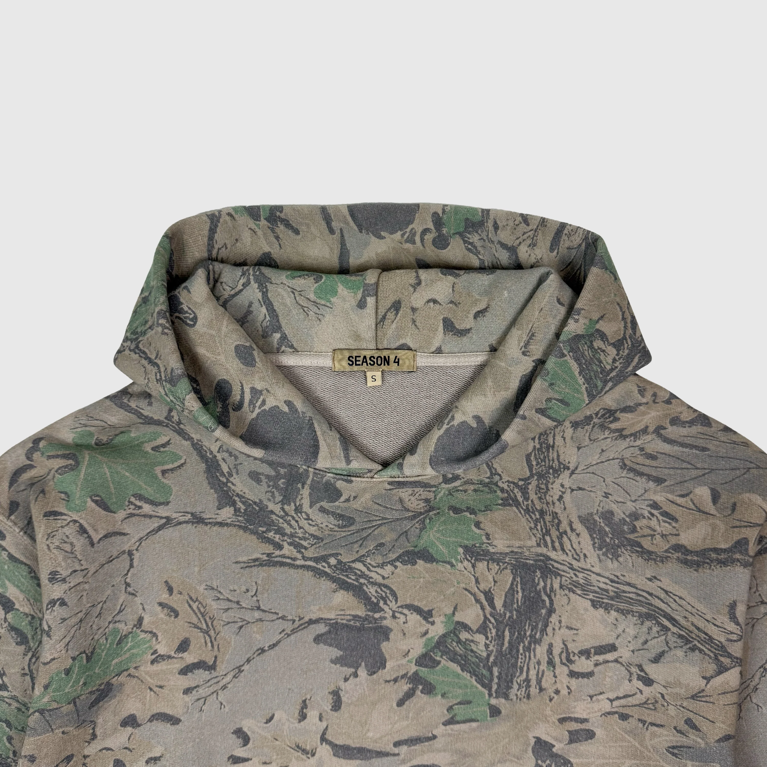 Yeezy Season 4 Boxy Hoodie In Camo - Image 2