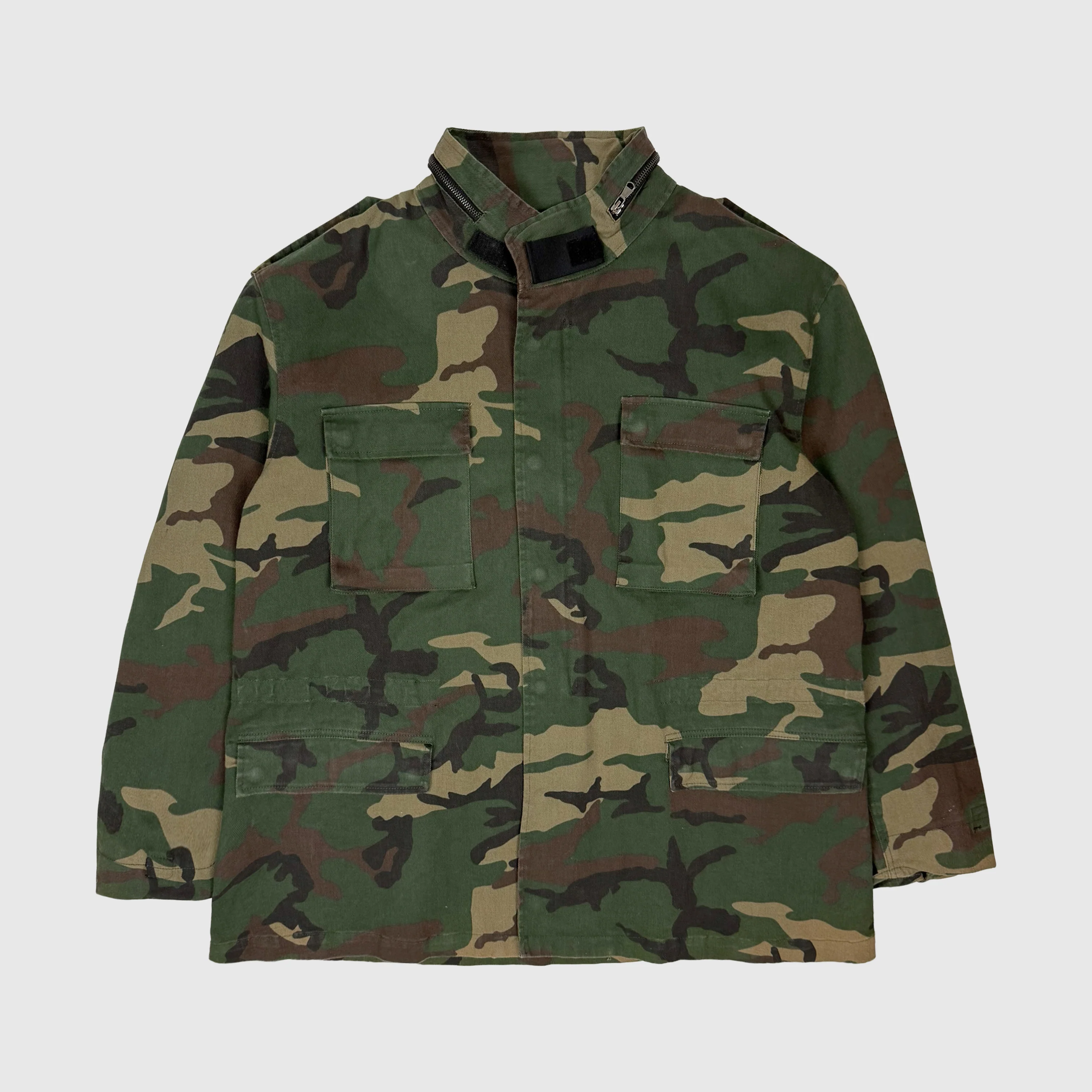 Yeezy Season 4 Military Parka In Camo