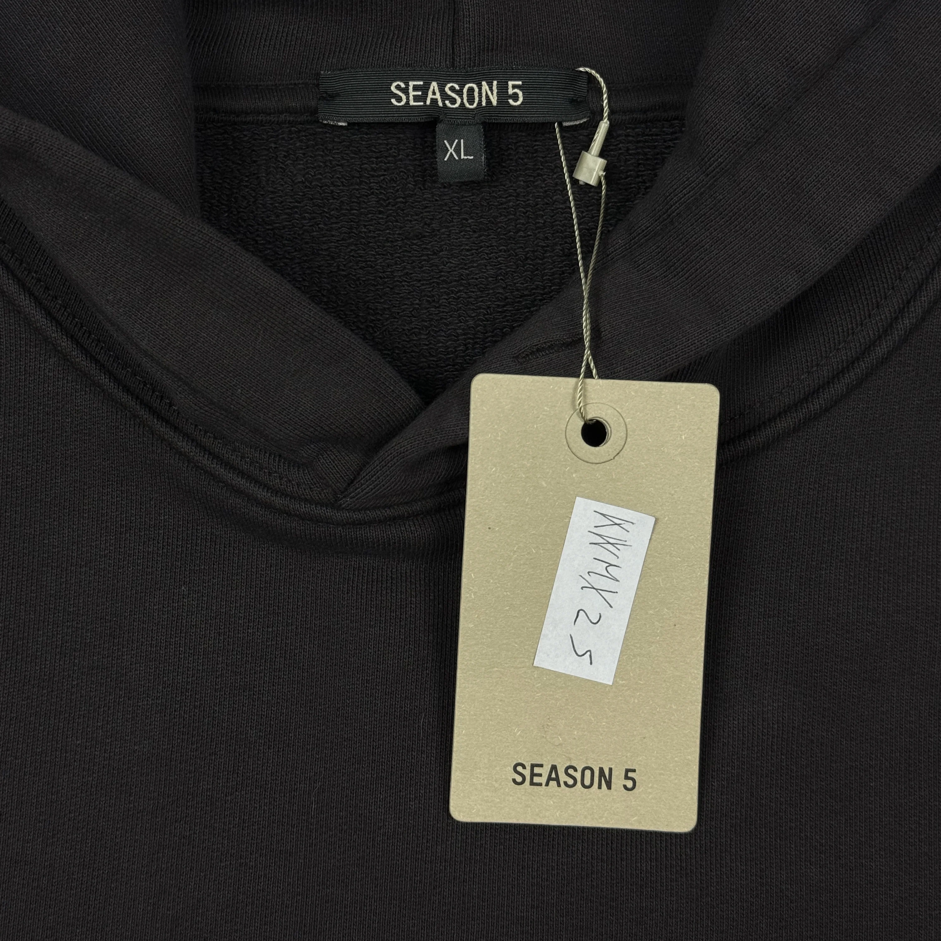 Yeezy Season 5 Oversized Hoodie In Ink - Image 3