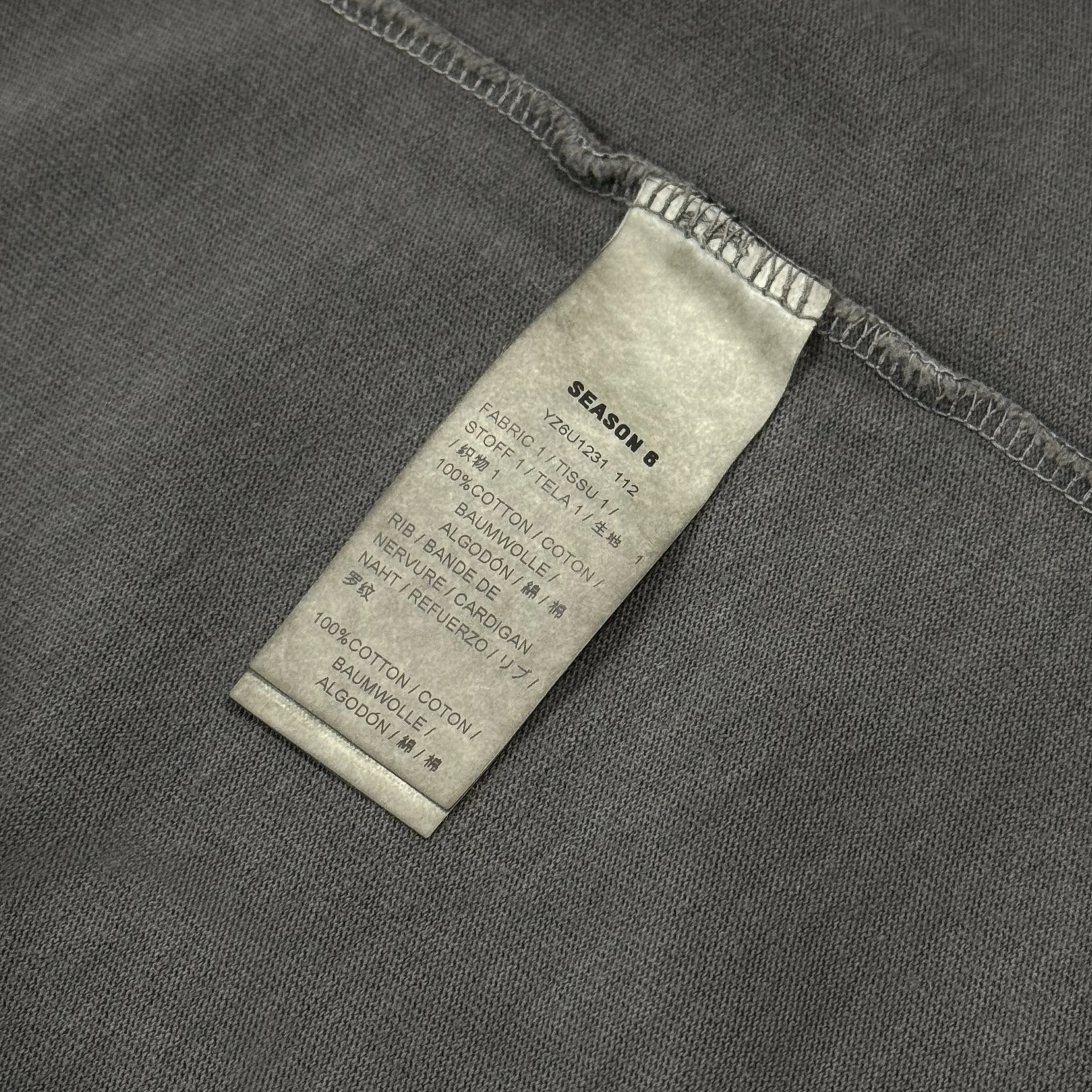 Yeezy Season 6 Calabasas Long Sleeve In Core/Indigo - Image 8
